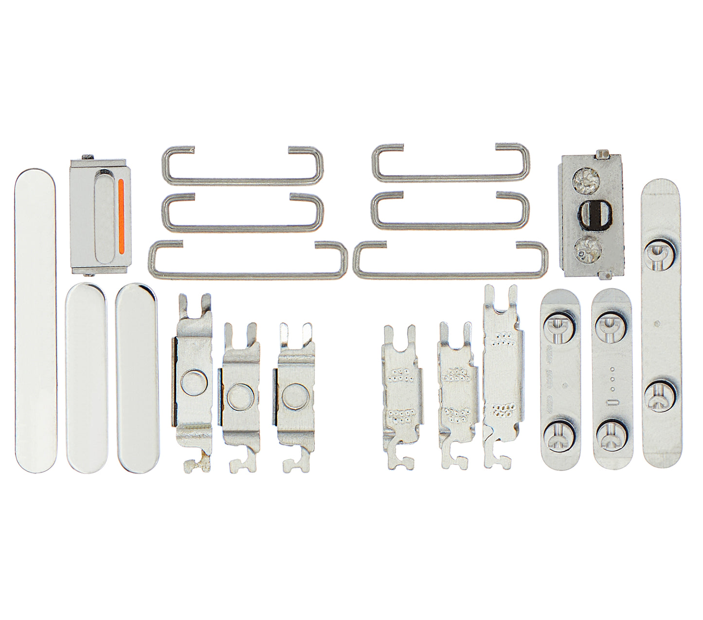 Hard Buttons (Power / Volume / Switch) For iPhone 13 Pro / 13 Pro Max (Silver)