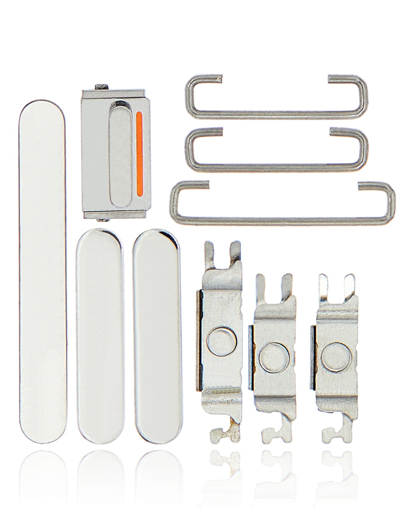 Hard Buttons (Power / Volume / Switch) For iPhone 13 Pro / 13 Pro Max (Silver)