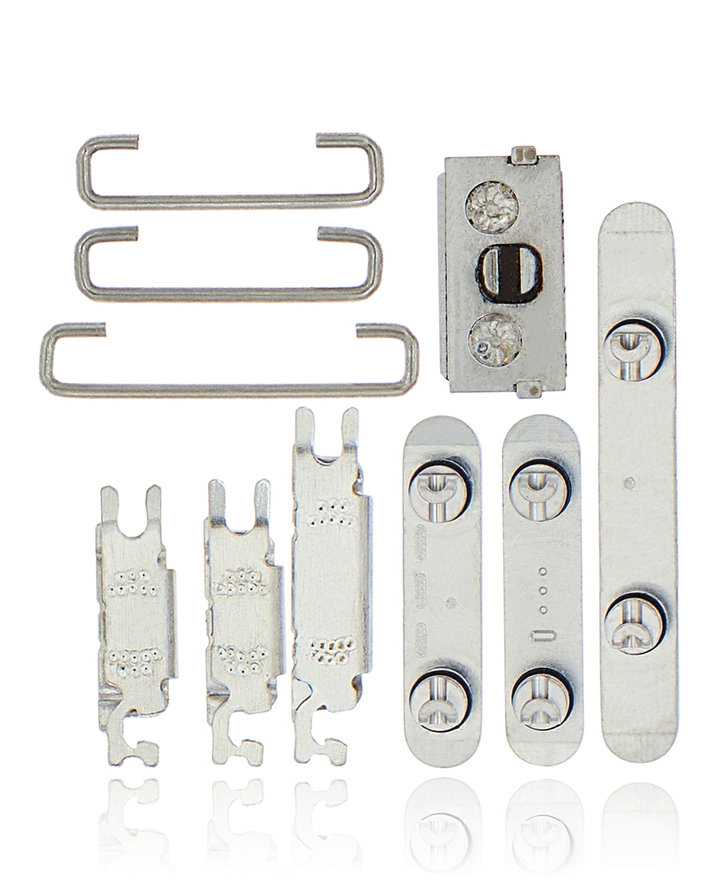 Hard Buttons (Power / Volume / Switch) For iPhone 13 Pro / 13 Pro Max (Silver)