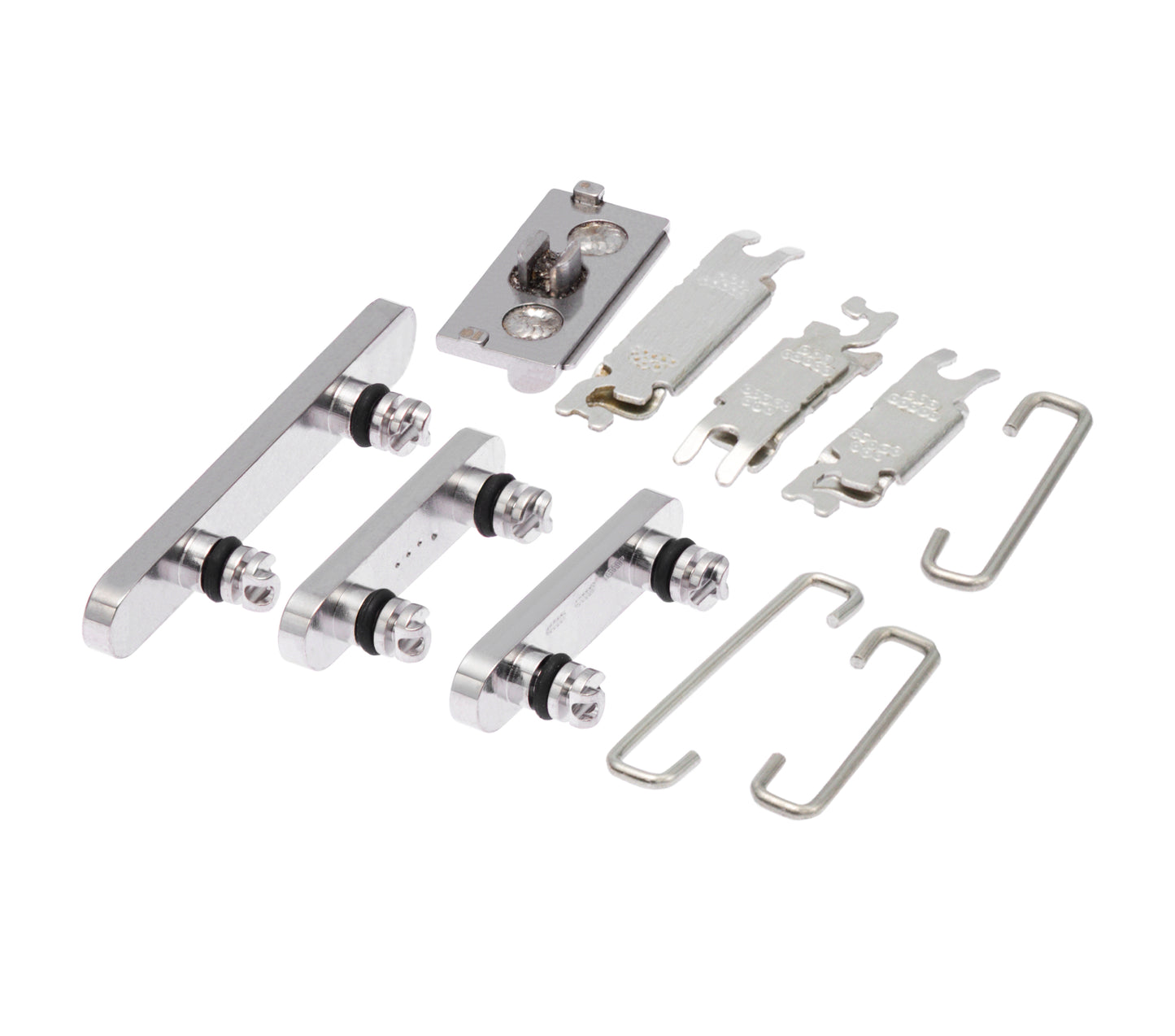 Hard Buttons (Power / Volume / Switch) For iPhone 13 Pro / 13 Pro Max (Silver)