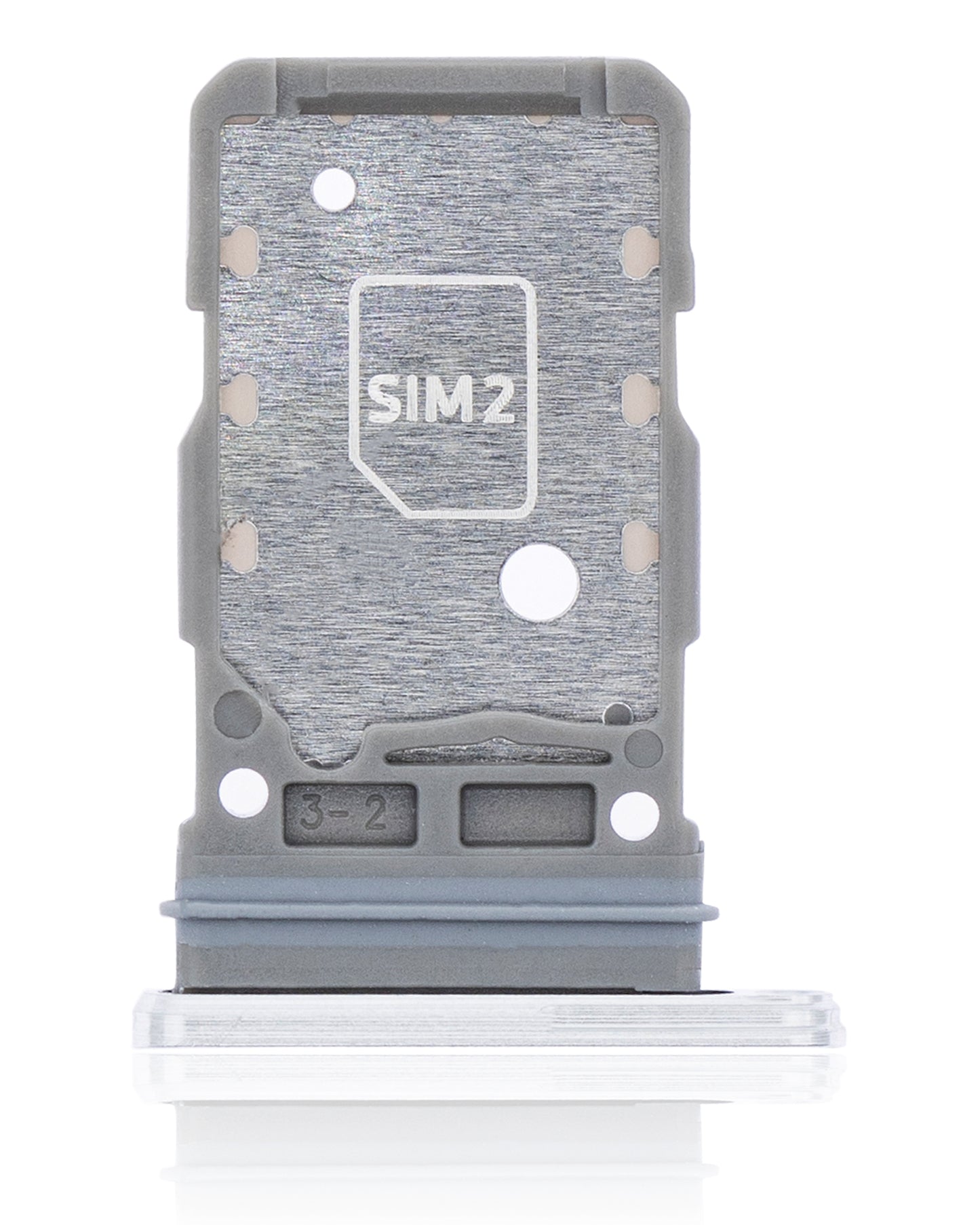 Dual Sim Card Tray For Samsung Galaxy S21 5G (Phantom White)