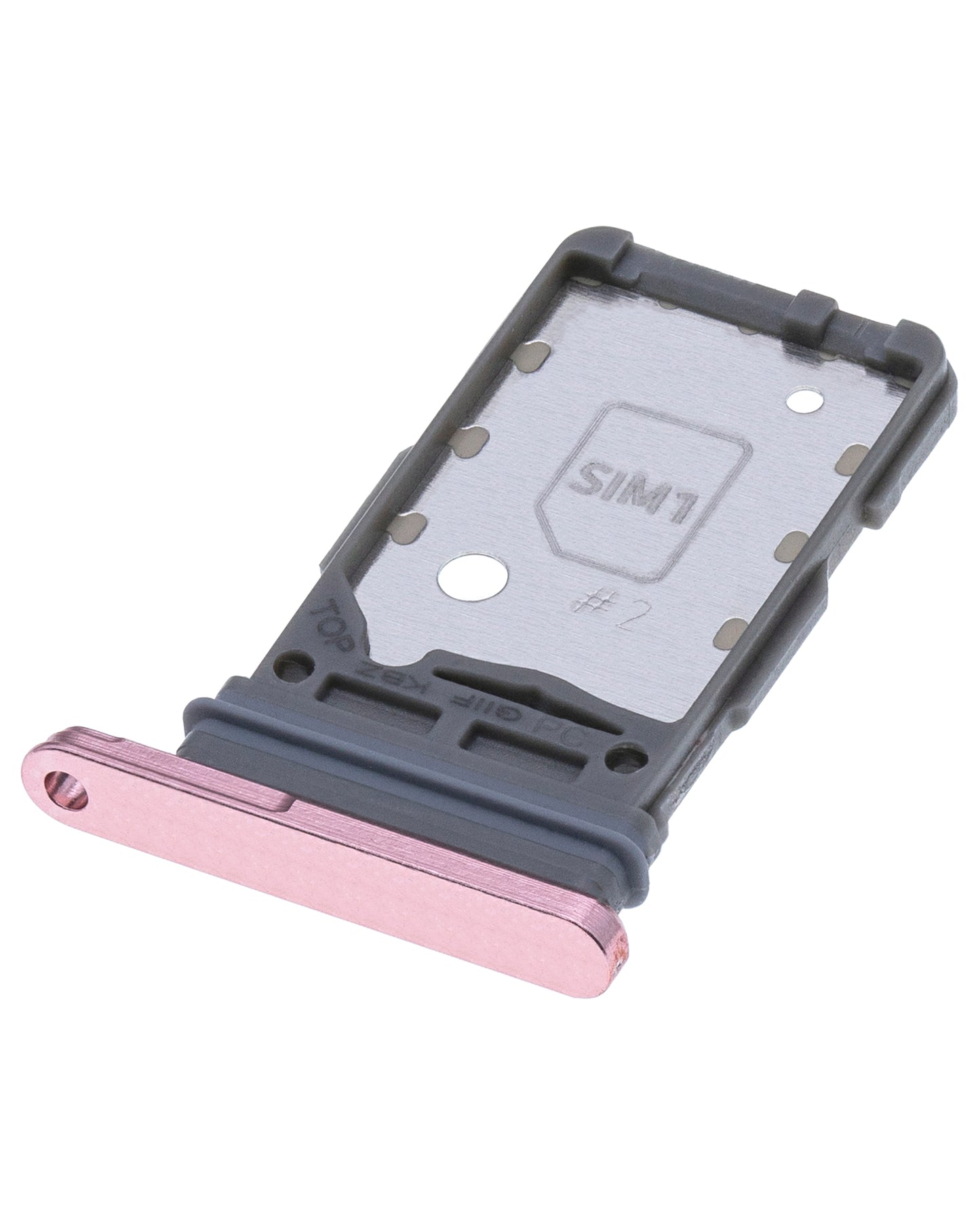 Dual Sim Card Tray For Samsung Galaxy S21 (Phantom Pink)