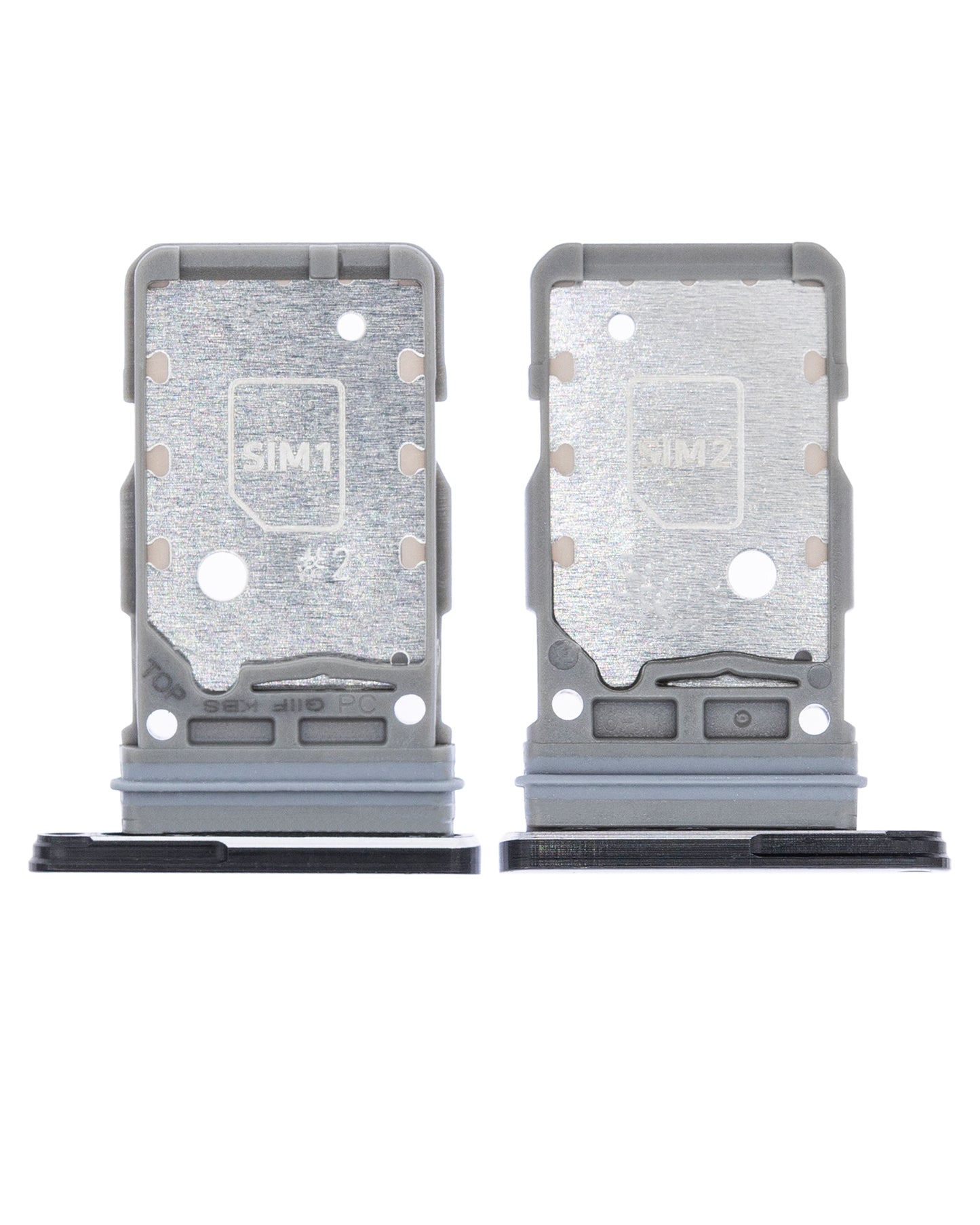 Dual Sim Card Tray For Samsung Galaxy S21 (Black)