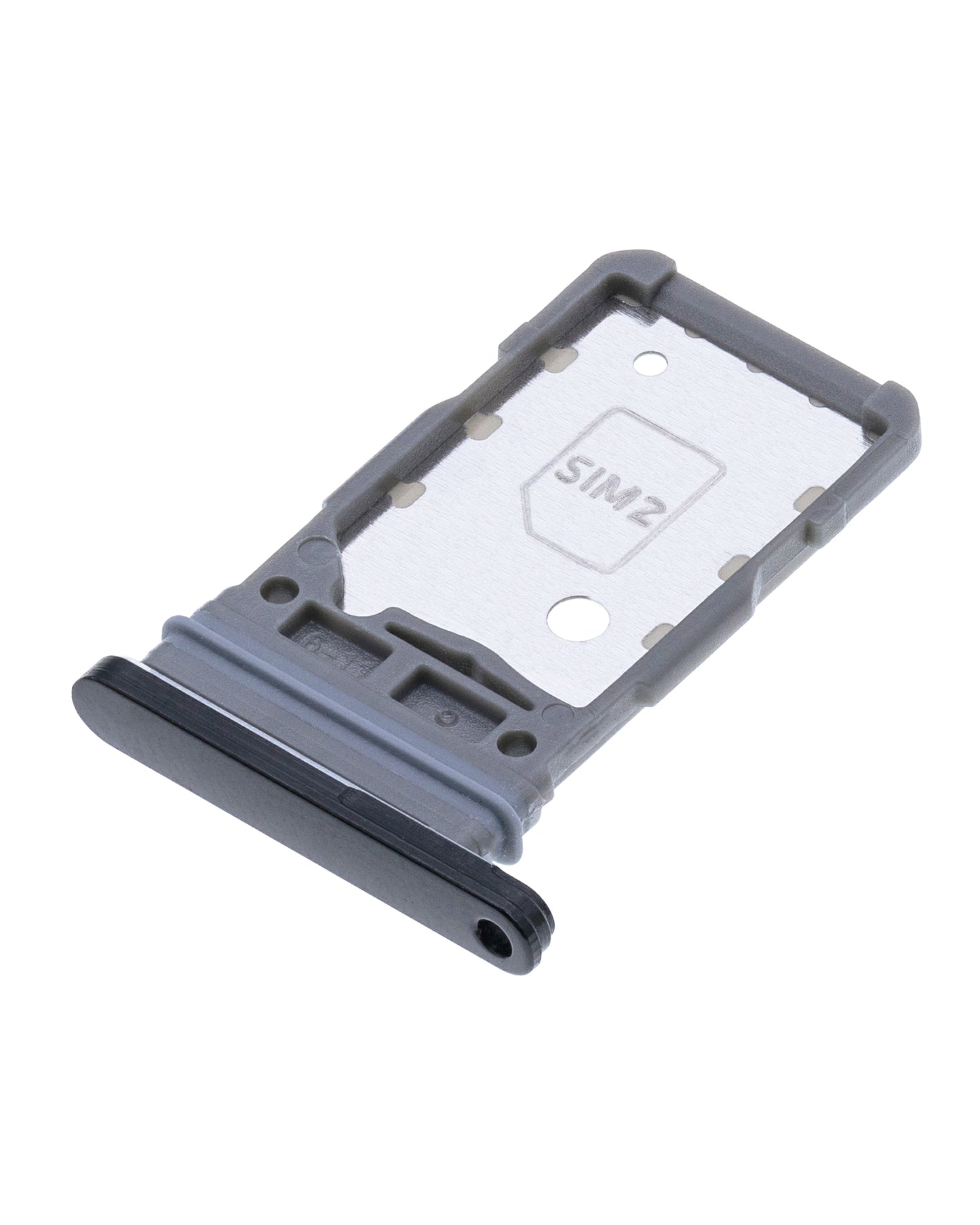 Dual Sim Card Tray For Samsung Galaxy S21 (Black)
