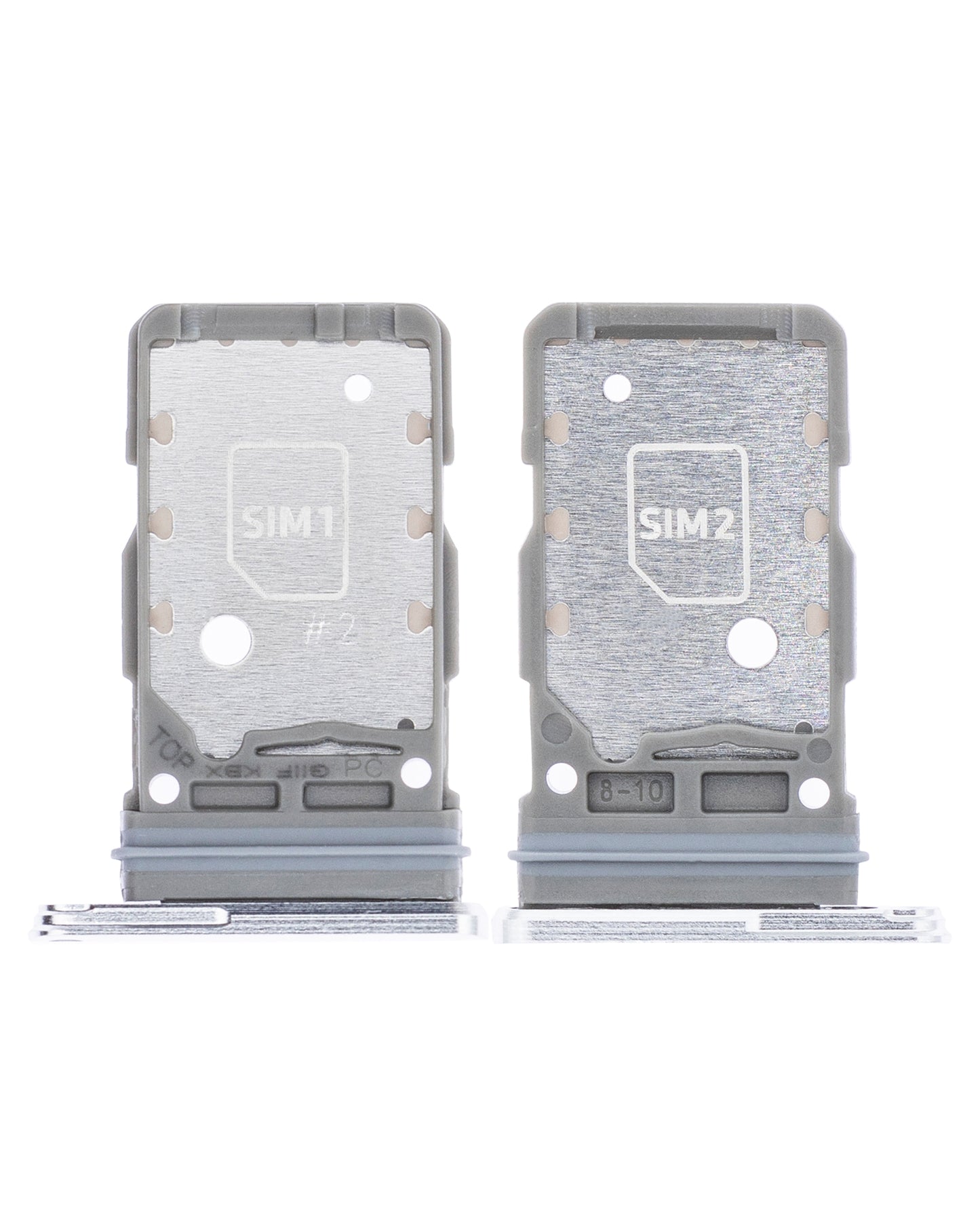 Dual Sim Card Tray For Samsung Galaxy S21 Plus (Phantom Silver)