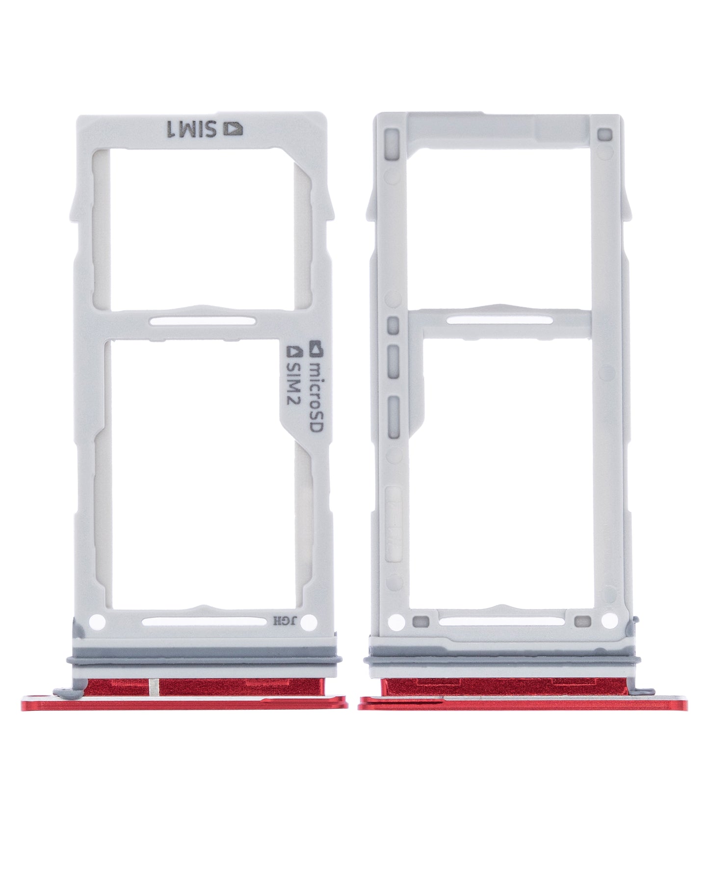 Dual Sim Card Tray For Samsung Galaxy S10 / S10 Plus (Cardinal Red)