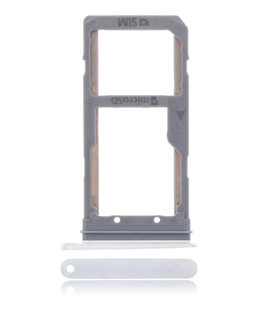 Dual Sim Card Tray For Samsung Galaxy S7 Edge (Silver)