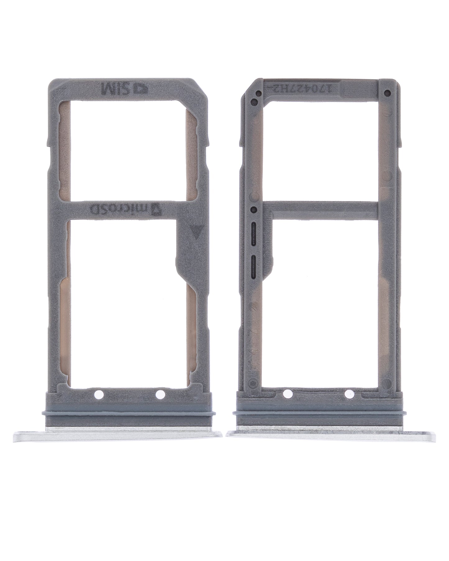 Dual Sim Card Tray For Samsung Galaxy S7 Edge (Silver)