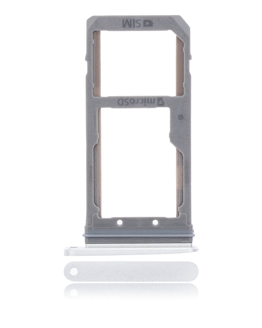 Dual Sim Card Tray For Samsung Galaxy S7 (Silver)