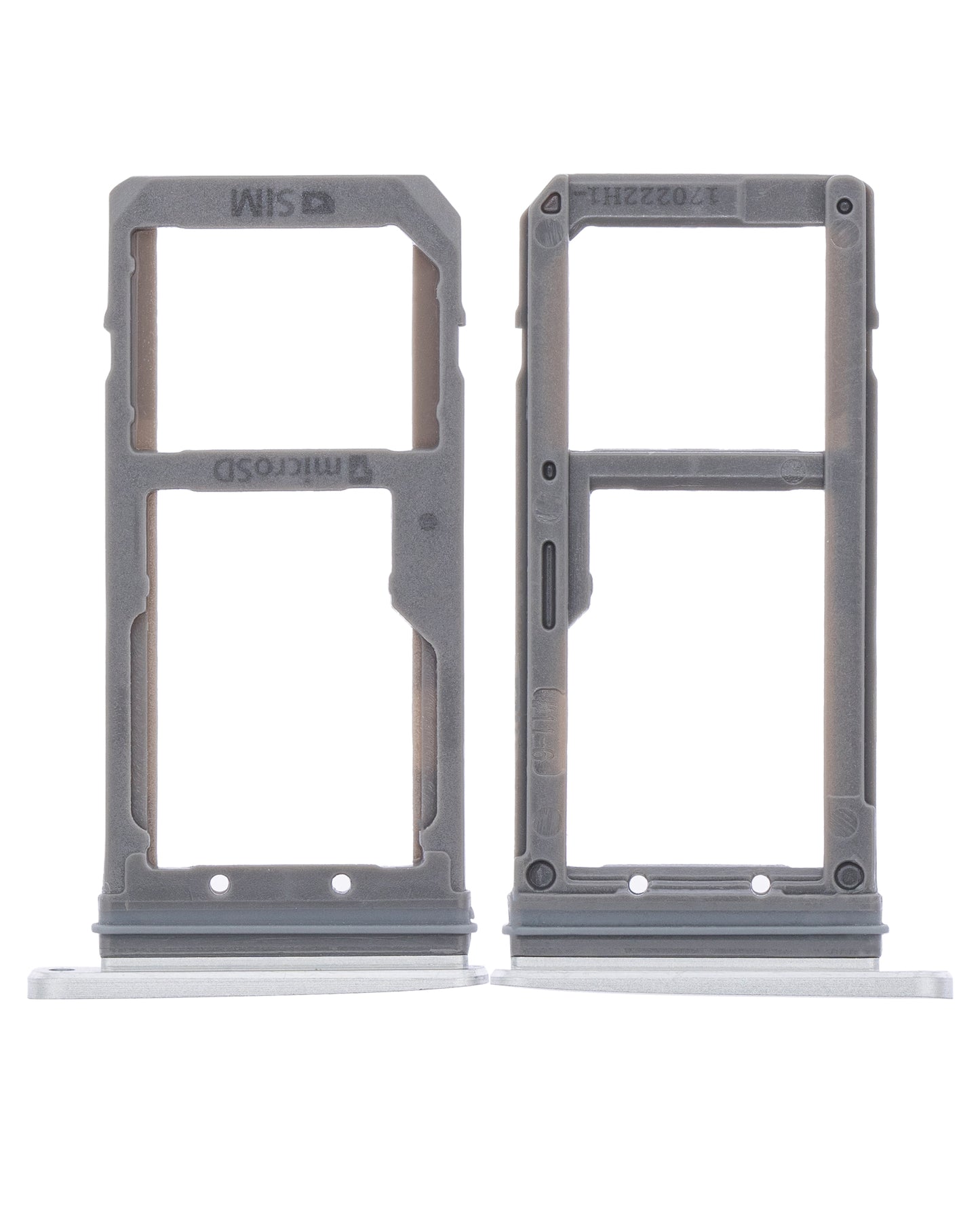 Dual Sim Card Tray For Samsung Galaxy S7 (Silver)