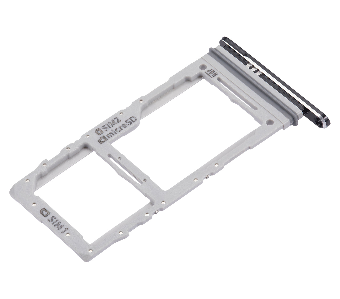Dual Sim Card Tray For Samsung Galaxy A71 5G (A716 / 2020) (Prism Cube Black)