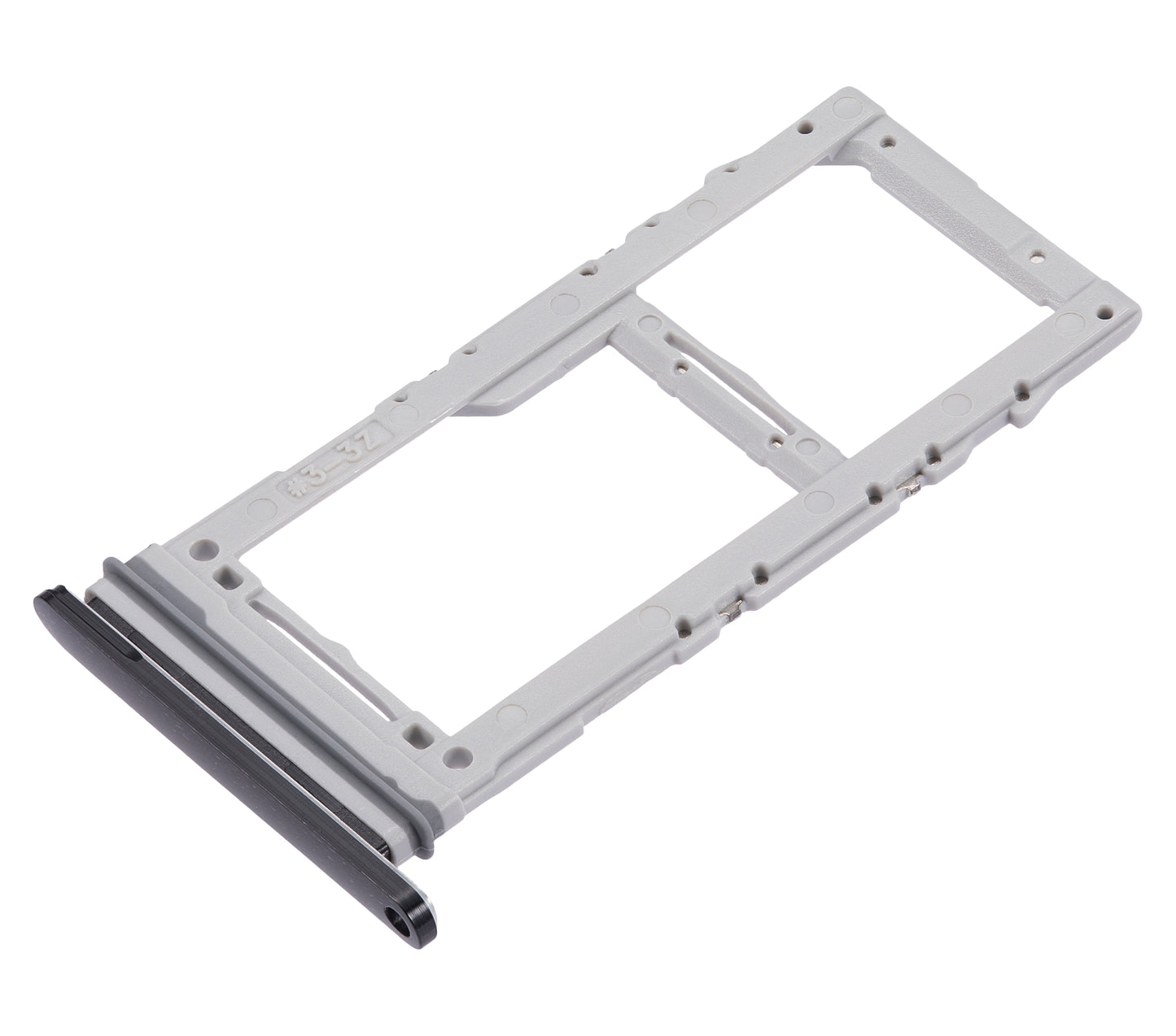 Dual Sim Card Tray For Samsung Galaxy A71 5G (A716 / 2020) (Prism Cube Black)