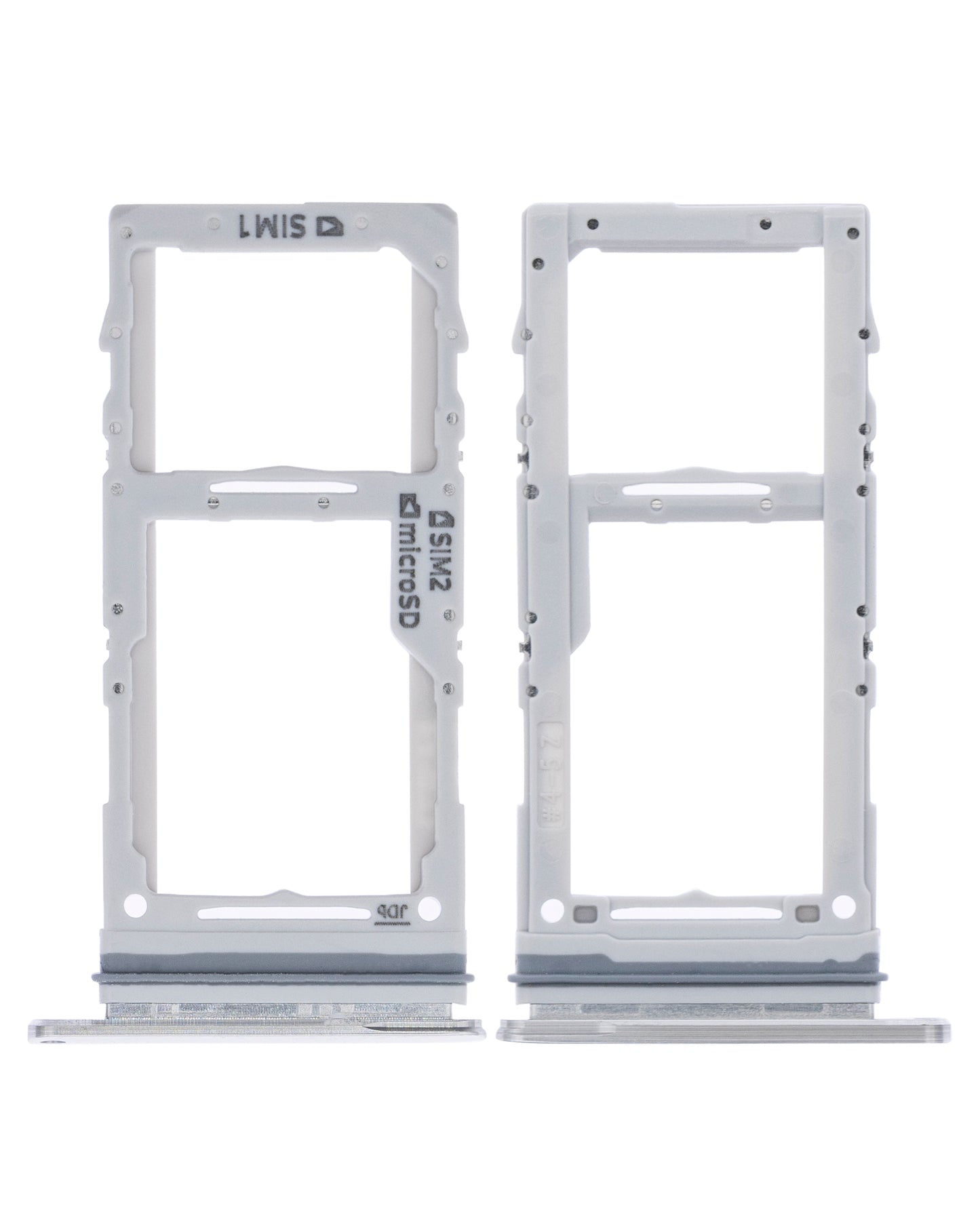Dual Sim Card Tray For Samsung Galaxy A71 5G (A716 / 2020) (Prism Cube Silver)