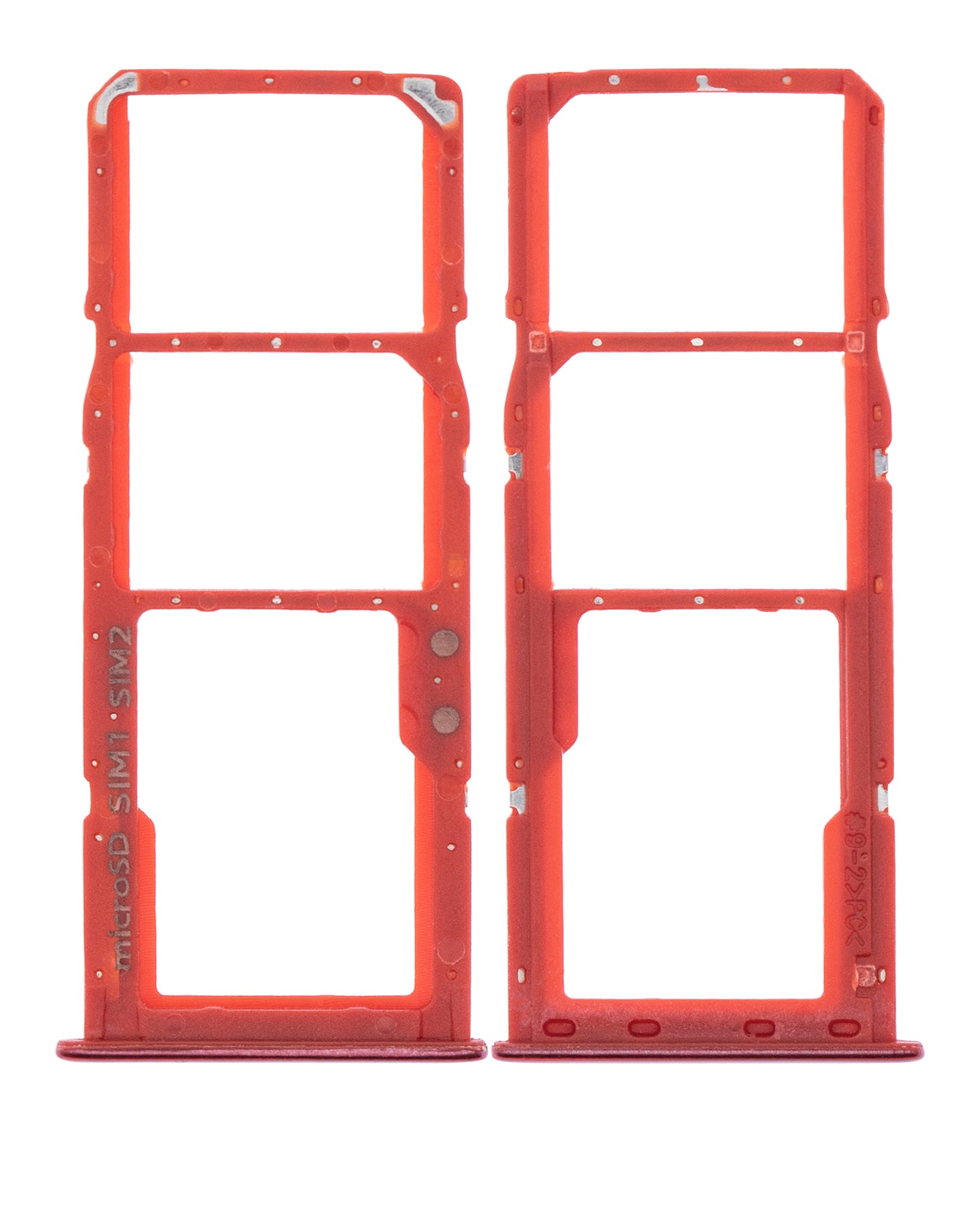Dual Sim Card Tray For Samsung Galaxy A71 (A715 / 2020) (Red)