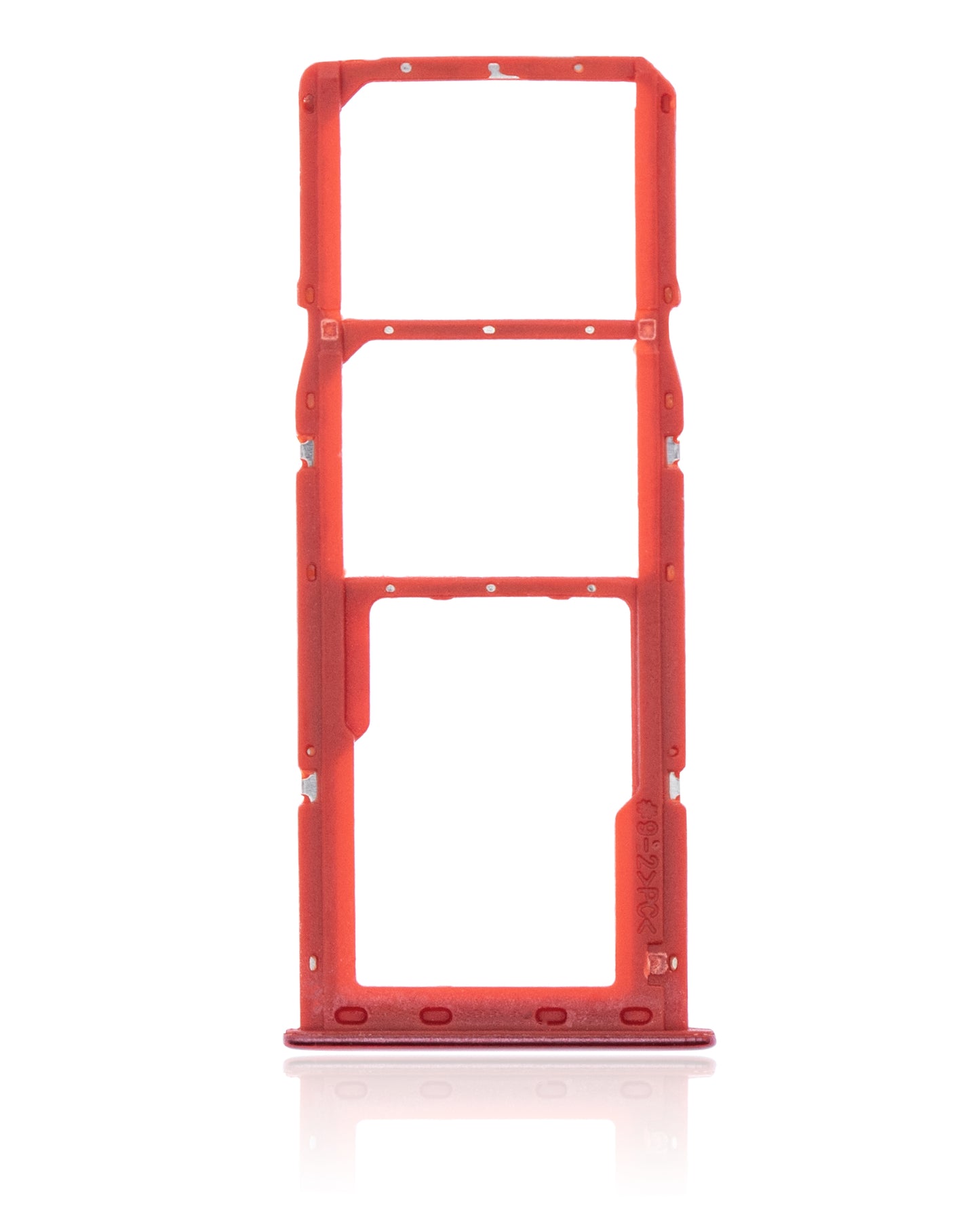 Dual Sim Card Tray For Samsung Galaxy A71 (A715 / 2020) (Red)