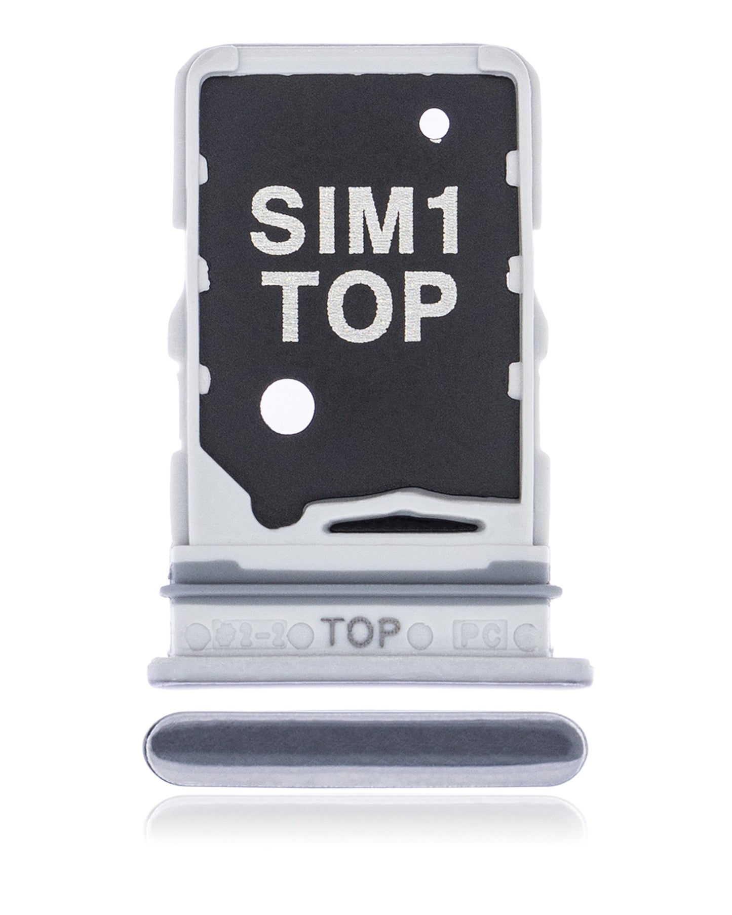 Dual Sim Card Tray For Samsung Galaxy A80 (A805 / 2019) (Ghost White)
