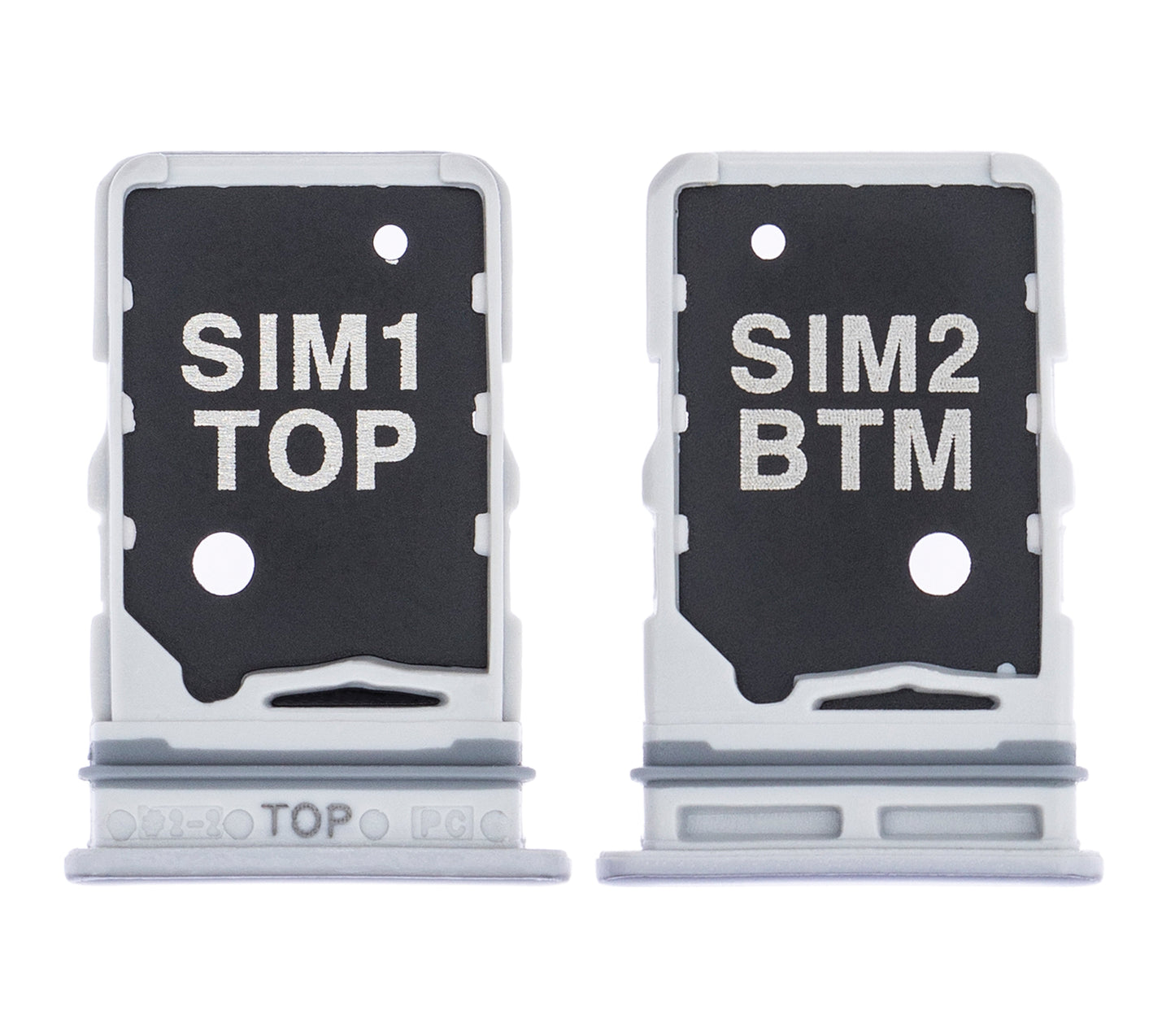Dual Sim Card Tray For Samsung Galaxy A80 (A805 / 2019) (Ghost White)