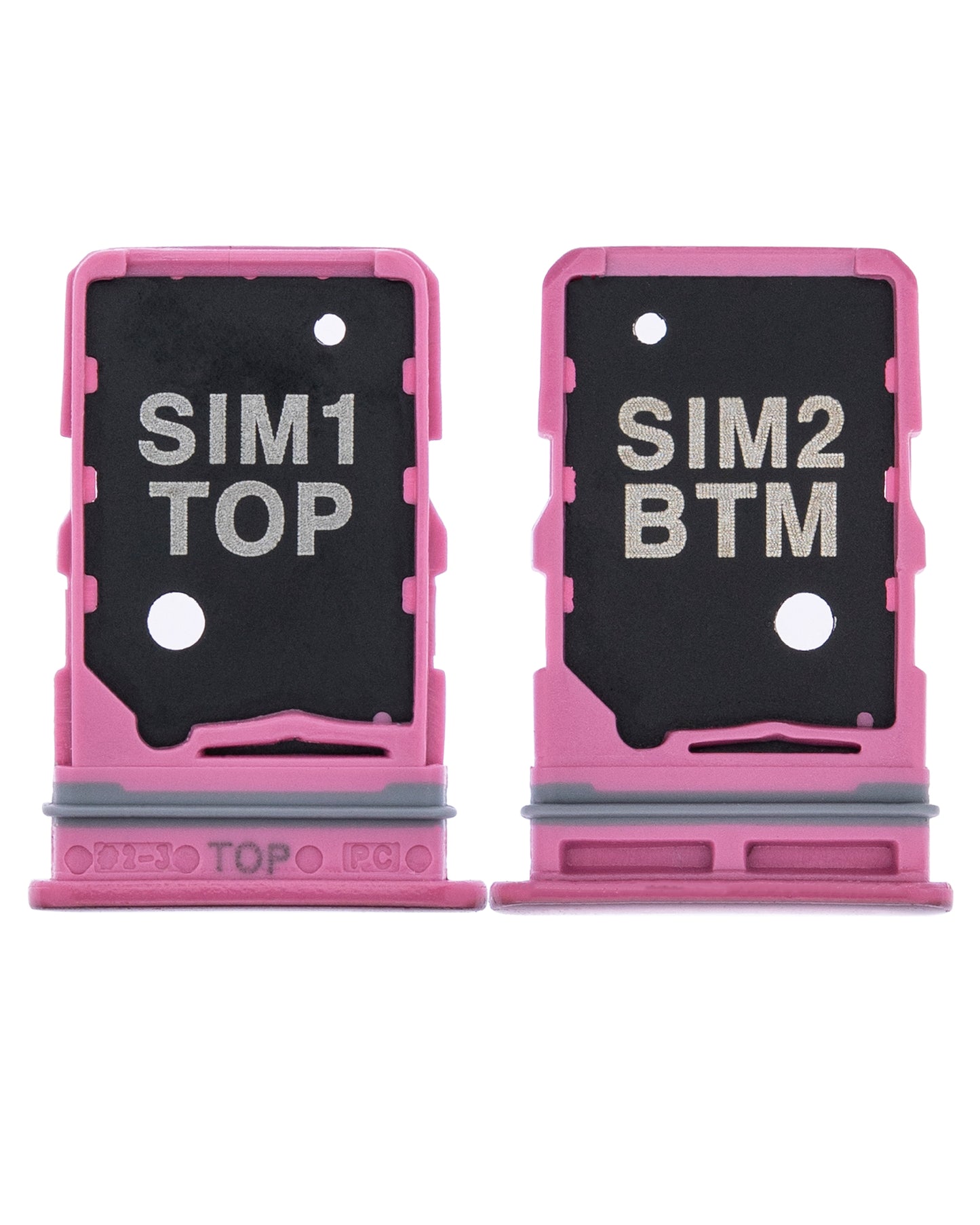 Dual Sim Card Tray For Samsung Galaxy A80 (A805 / 2019) (Pink)