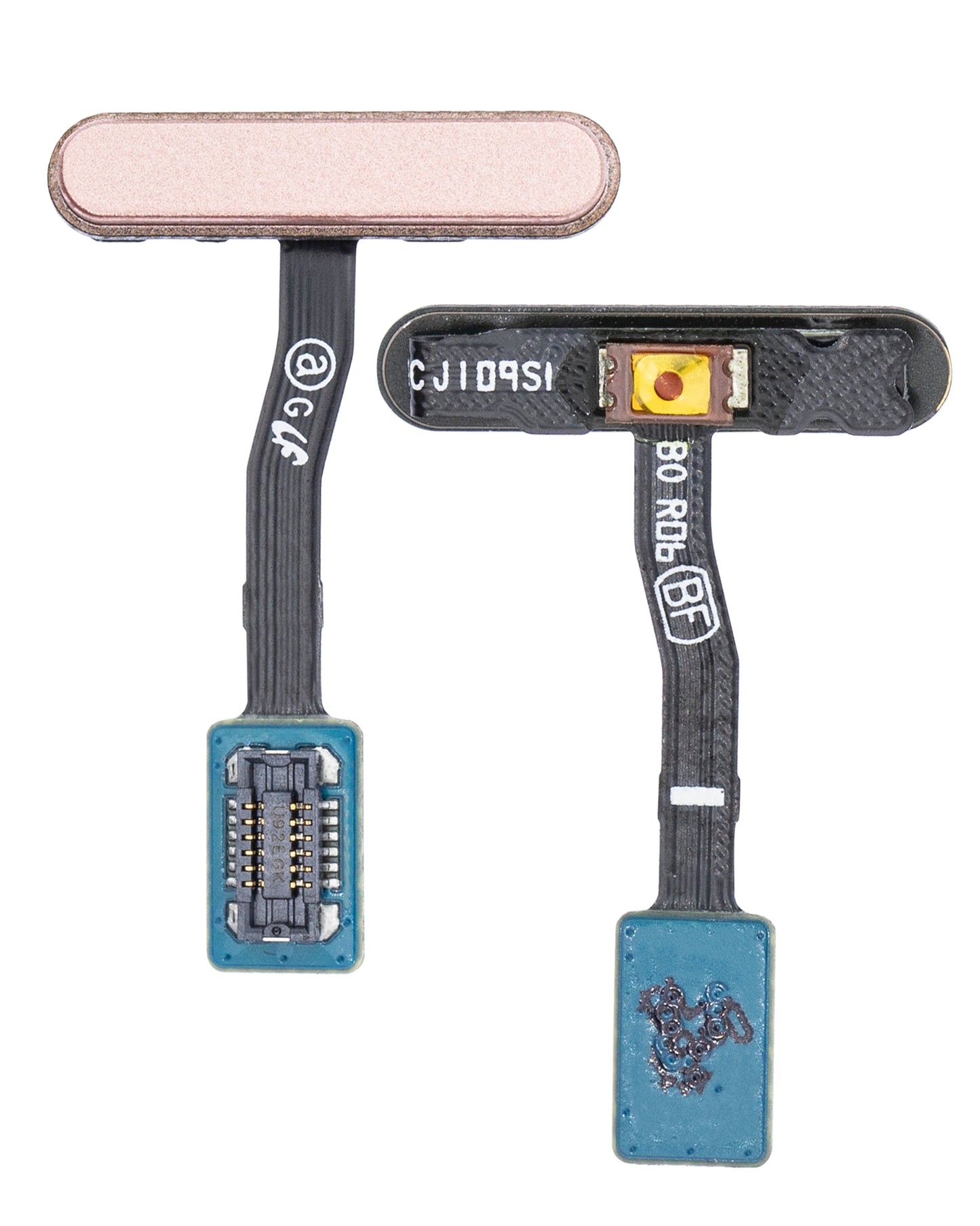 Power & Fingerprint Reader With Flex Cable For Samsung Galaxy S10E (Flamingo Pink)