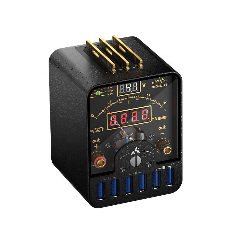 LT1 DC Power Supply With Mount And iPhone 6 - 12 Series Battery Power Connectors (Qianli)