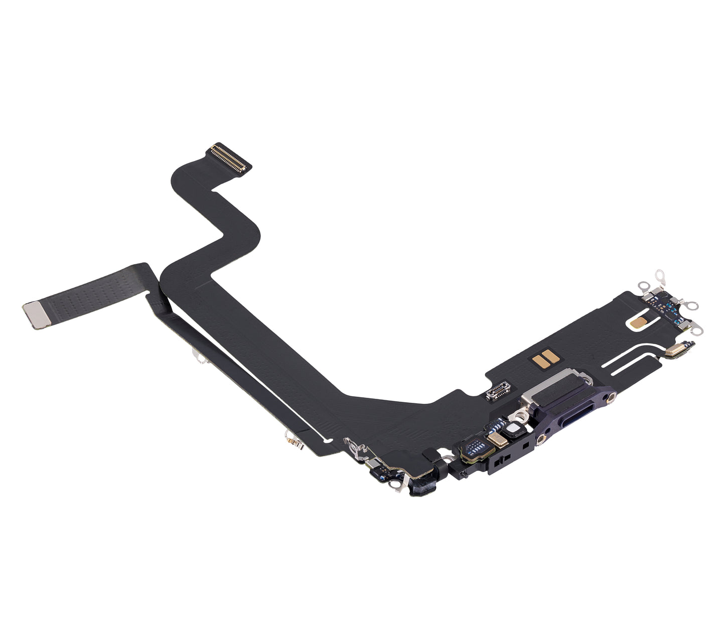 Charging Port Flex Cable For iPhone 14 Pro Max (Premium) (Deep Purple)