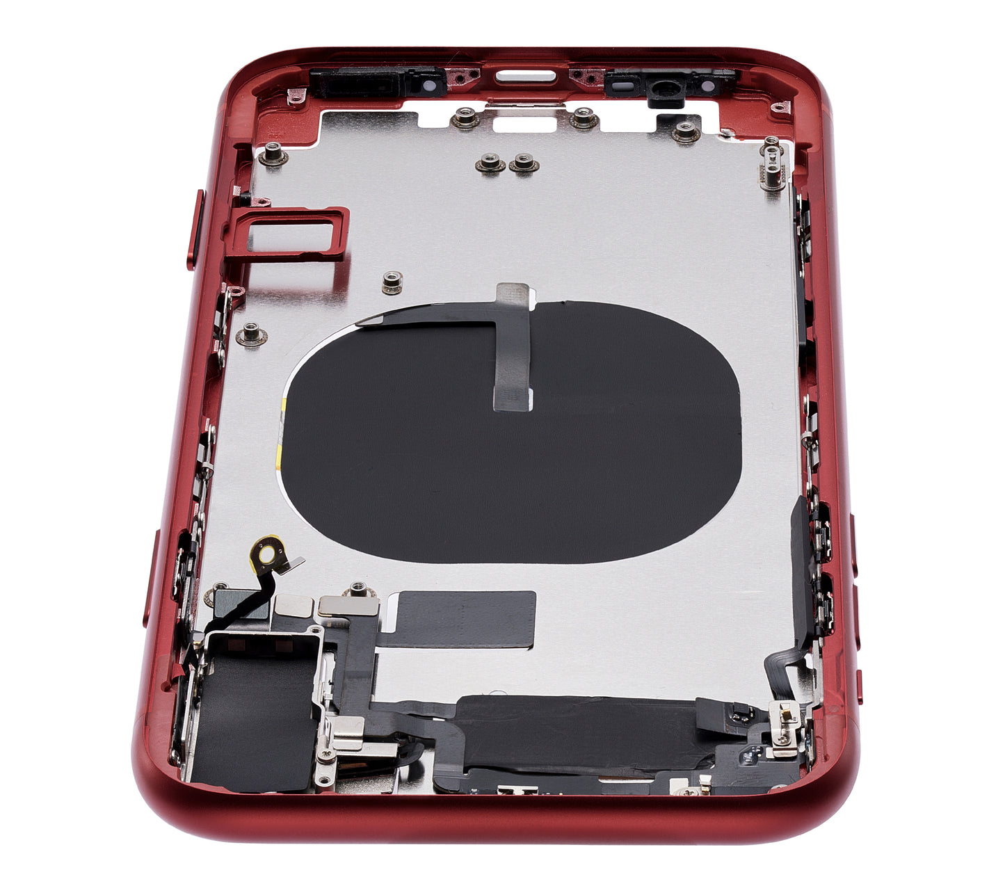 Back Housing W/ Small Components Pre-Installed (Without Back Cover) For iPhone 11 (Red)