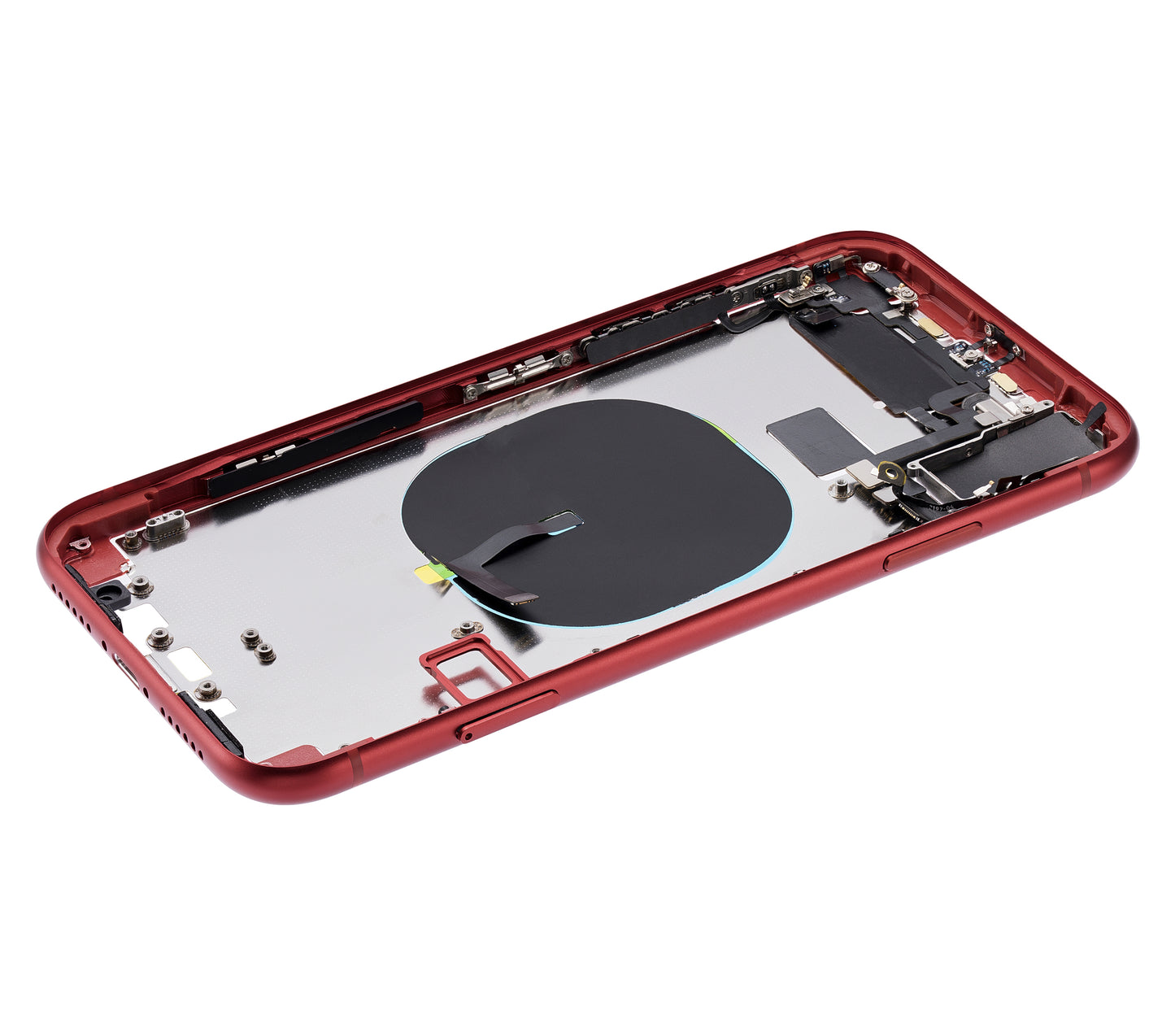 Back Housing W/ Small Components Pre-Installed (Without Back Cover) For iPhone 11 (Red)