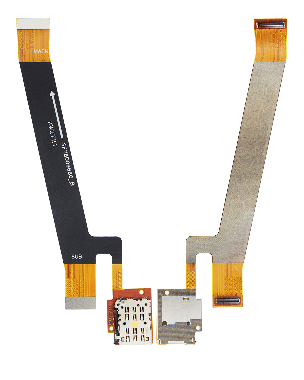 Mainboard Flex Cable With Sim Card Reader For Motorola Edge 20 (XT2143 / 2021) | SKU 107082027811 | image 6