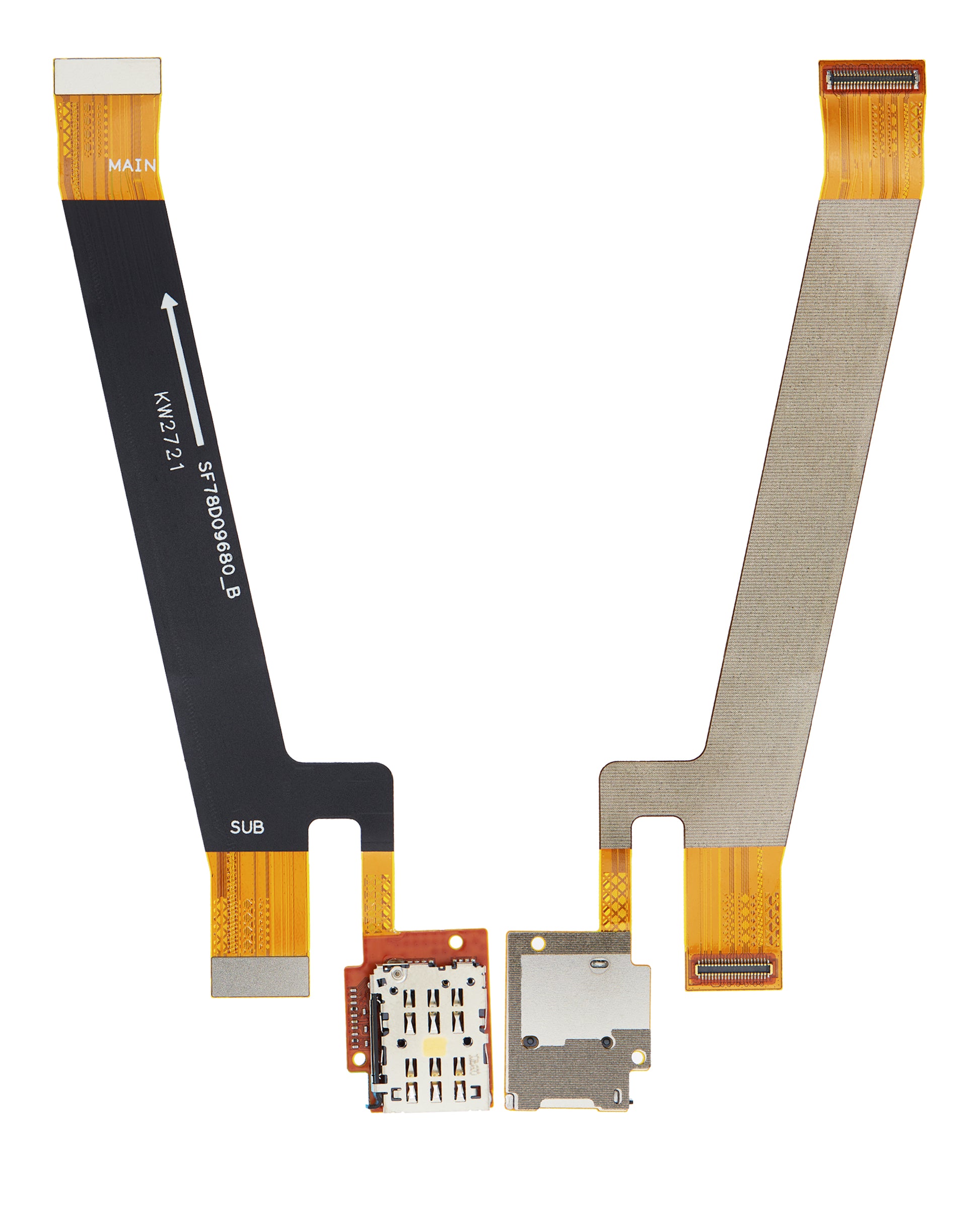 Mainboard Flex Cable With Sim Card Reader For Motorola Edge 20 (XT2143 / 2021) | SKU 107082027811 | image 6