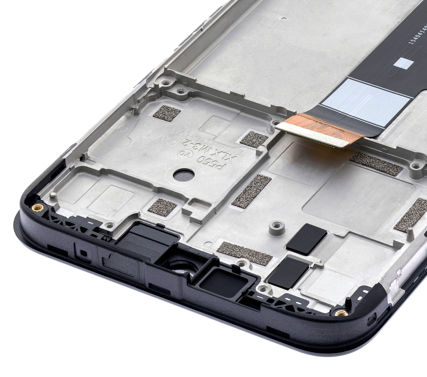 LCD Assembly With Frame For Motorola Moto G30 (XT2129 / 2021) (Refurbished) (Phantom Black) replacement part for compatible Motorola phone, SKU 107082028502, product image 2