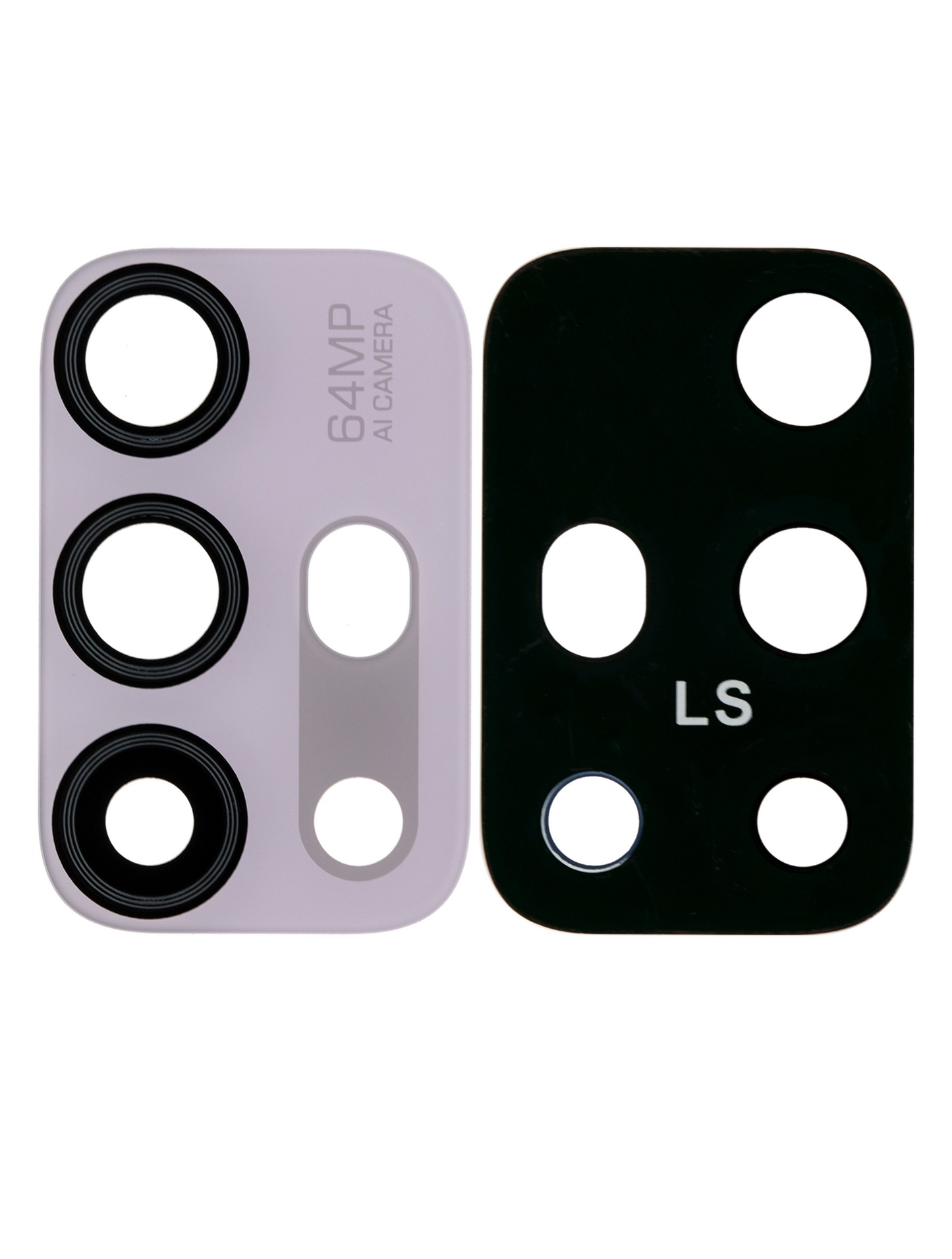 Back Camera Lens (Glass Only) With Adhesive For Motorola Moto G30 (XT2129 / 2021) (Pastel Sky) replacement part for compatible Motorola phone, SKU 107082028521, product image 2