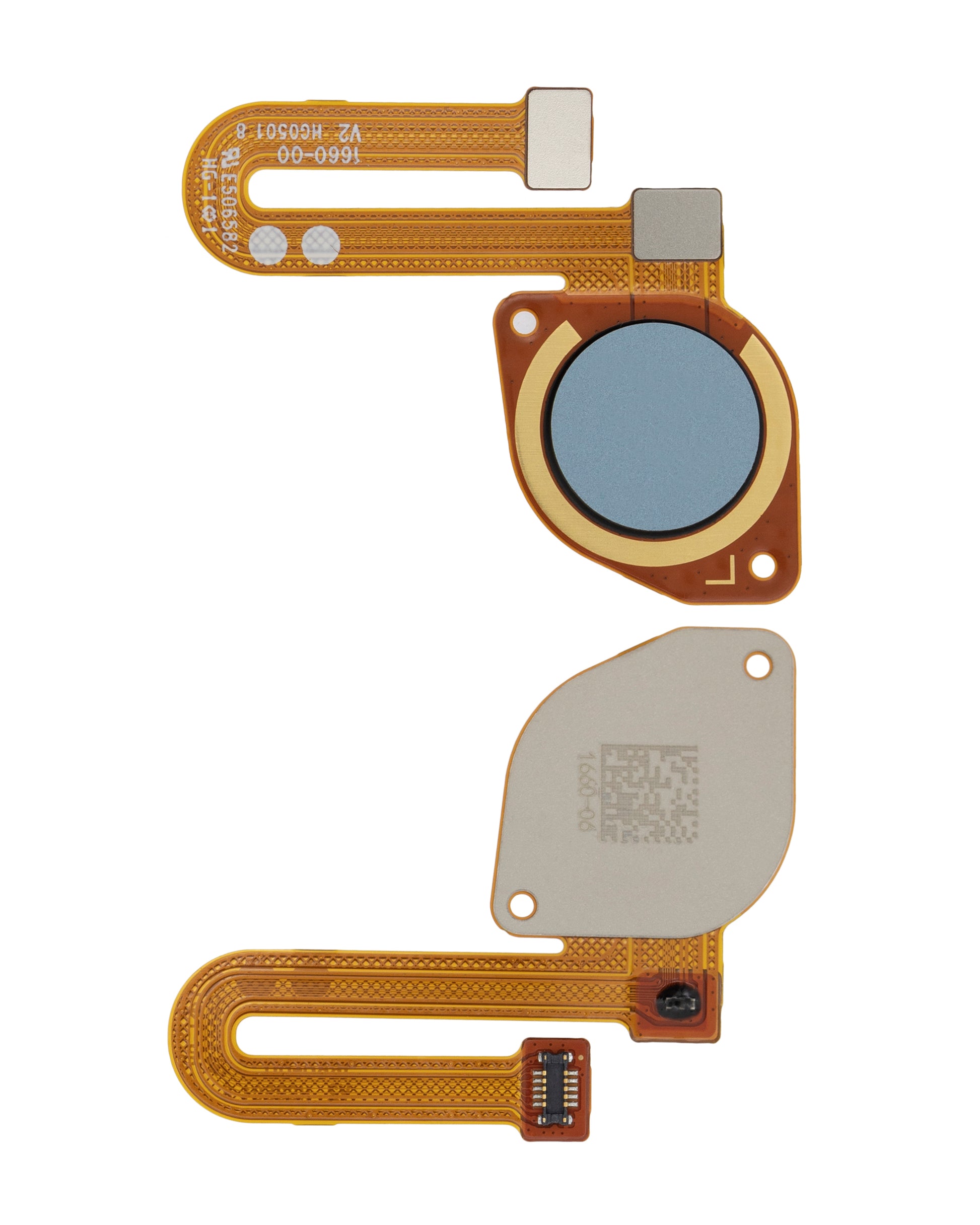 Fingerprint Reader With Flex Cable For Motorola Moto G20 (XT2128 / 2021) (Breeze Blue) replacement part for compatible Motorola phone, SKU 107082028535, product image 2