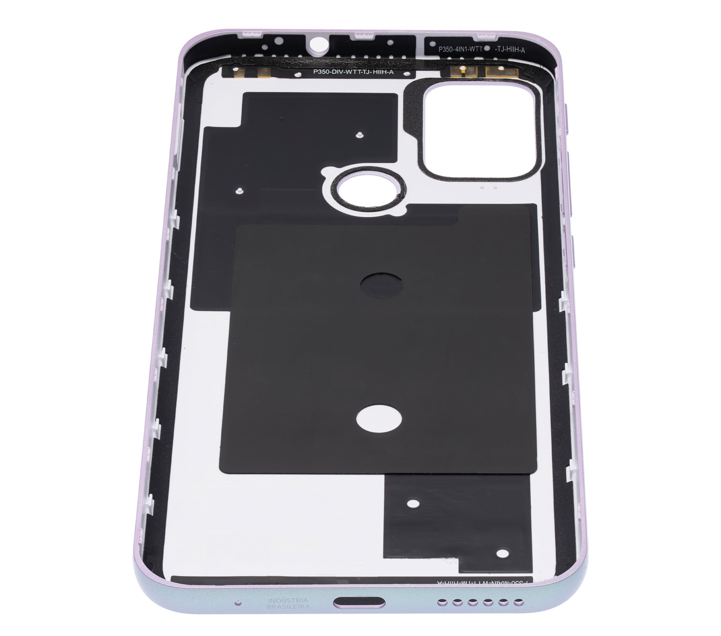 Back cover Glass For Motorola Moto G10 (XT2127-2 / 2021) / G10 Power (XT2127-4 / 2021) (Iridescent Pearl) replacement part for compatible Motorola phone, SKU 107082028537, product image 4
