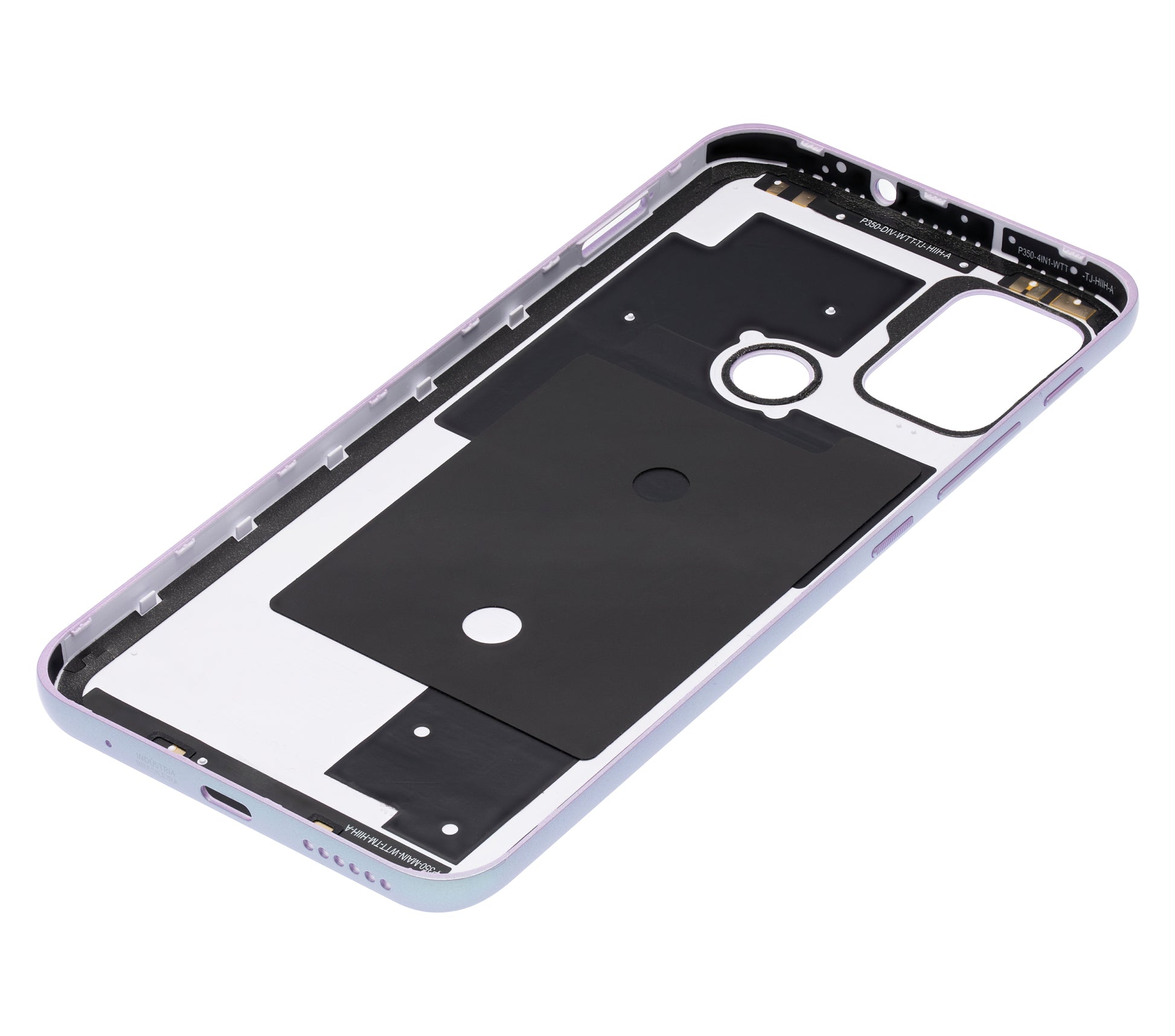 Back cover Glass For Motorola Moto G10 (XT2127-2 / 2021) / G10 Power (XT2127-4 / 2021) (Iridescent Pearl) replacement part for compatible Motorola phone, SKU 107082028537, product image 2