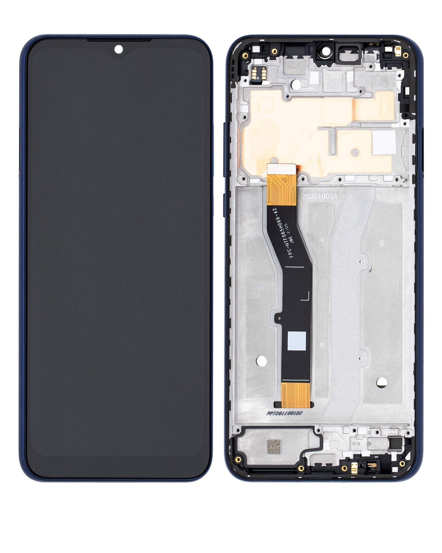 LCD Assembly With Frame For Motorola Moto G Play (XT2093 / 2021) (Refurbished) (Misty Blue) replacement part for compatible Motorola phone, SKU 107082028602, product image 6