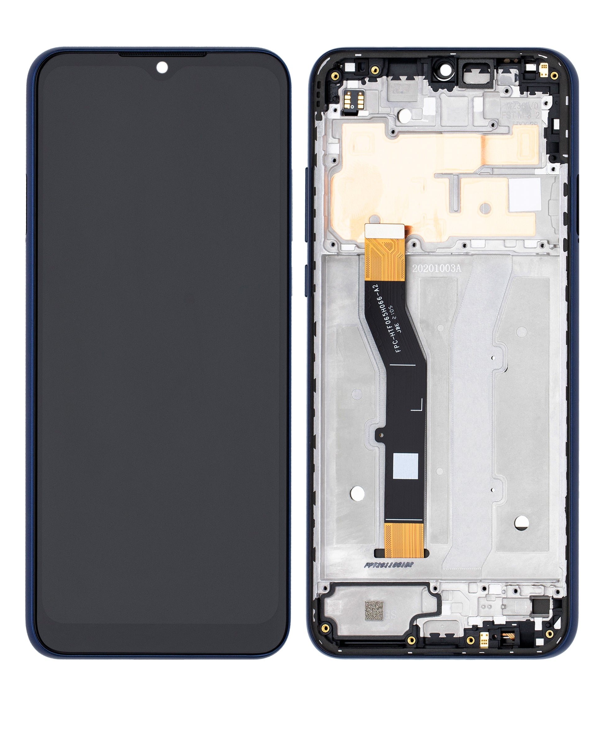 LCD Assembly With Frame For Motorola Moto G Play (XT2093 / 2021) (Refurbished) (Misty Blue) replacement part for compatible Motorola phone, SKU 107082028602, product image 6