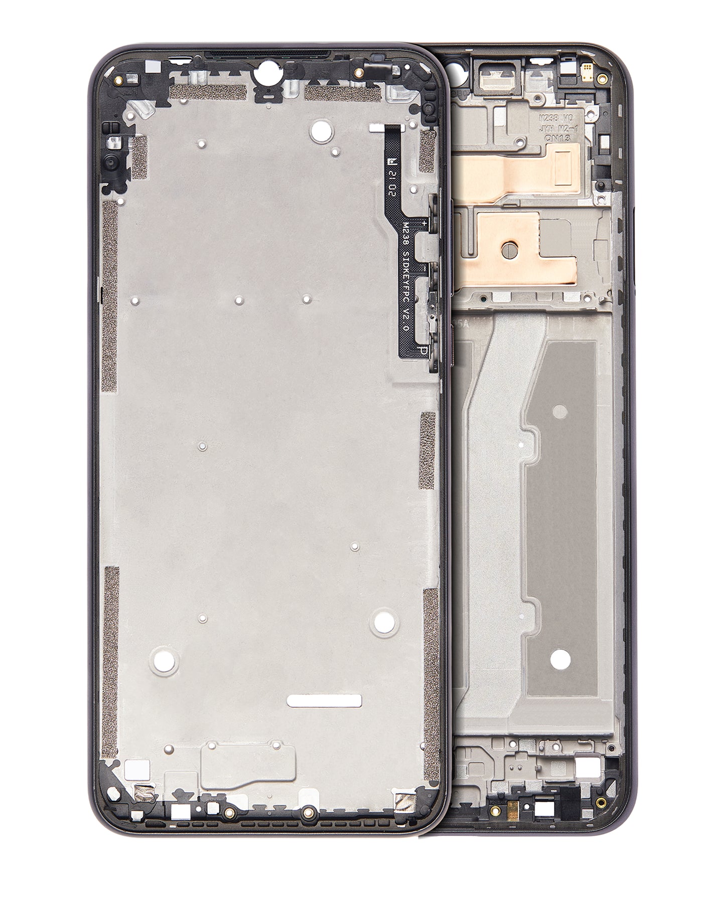 Mid-Frame Housing For Motorola Moto G Play (XT2093 / 2021) (Flash Gray) replacement part for compatible Motorola phone, SKU 107082028627, product image 1