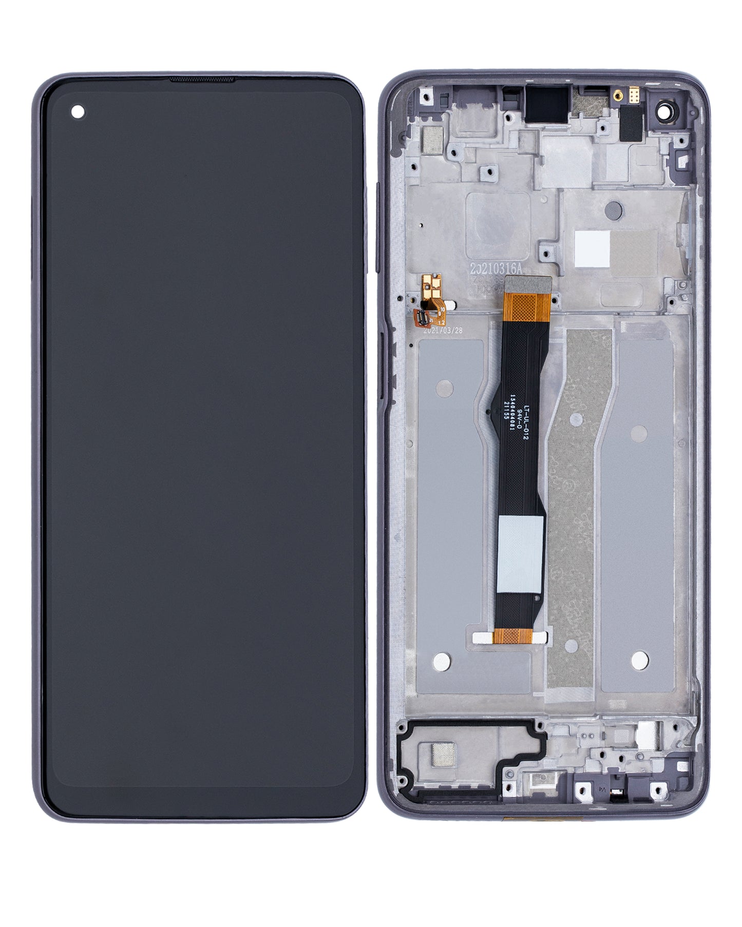 LCD Assembly With Frame For Motorola Moto G Power (XT2117 / 2021) (Refurbished) (Flash Gray) replacement part for compatible Motorola phone, SKU 107082028803, product image 6
