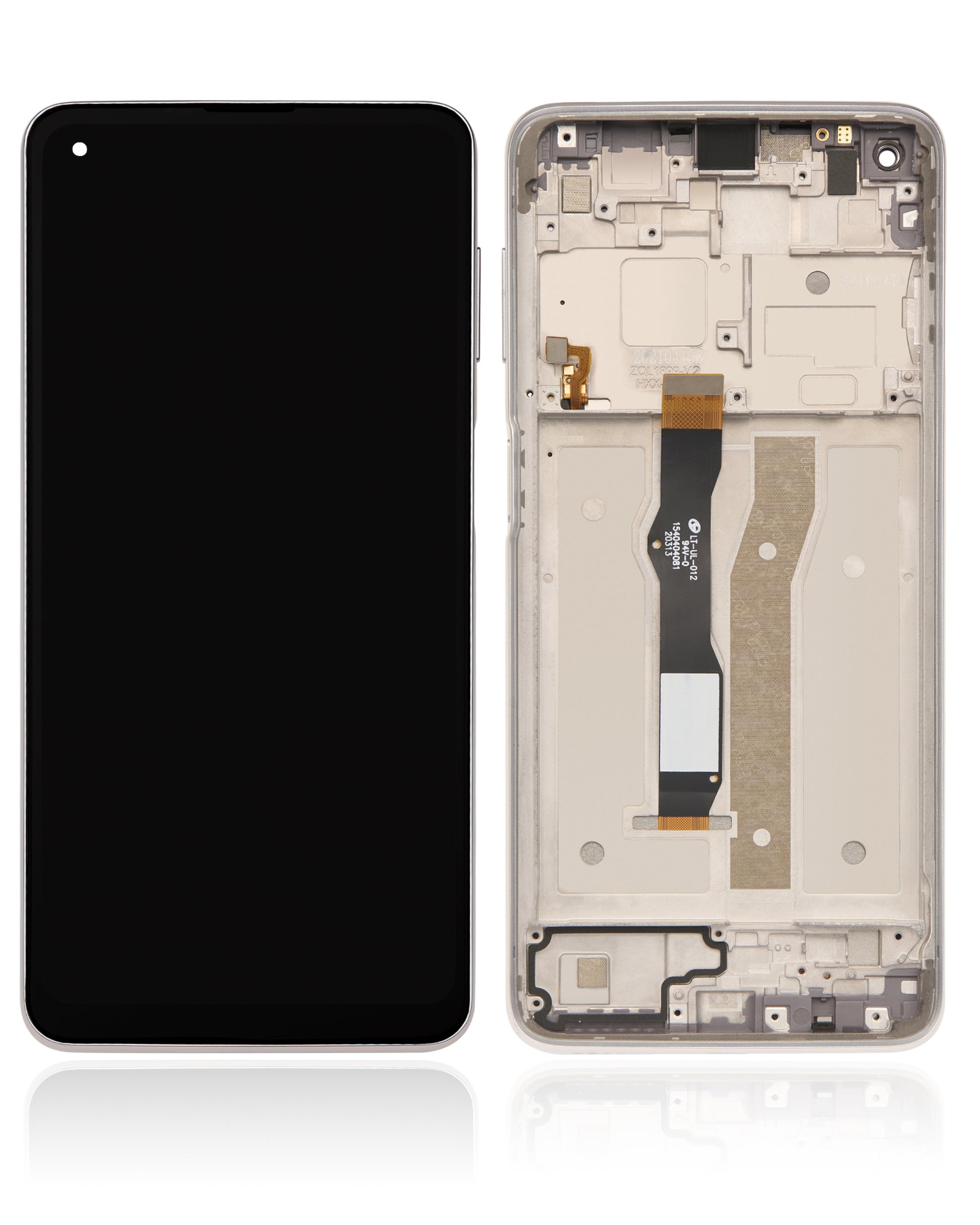 LCD Assembly With Frame For Motorola Moto G Power (XT2117 / 2021) (Refurbished) (Polar Silver) replacement part for compatible Motorola phone, SKU 107082028805, product image 6