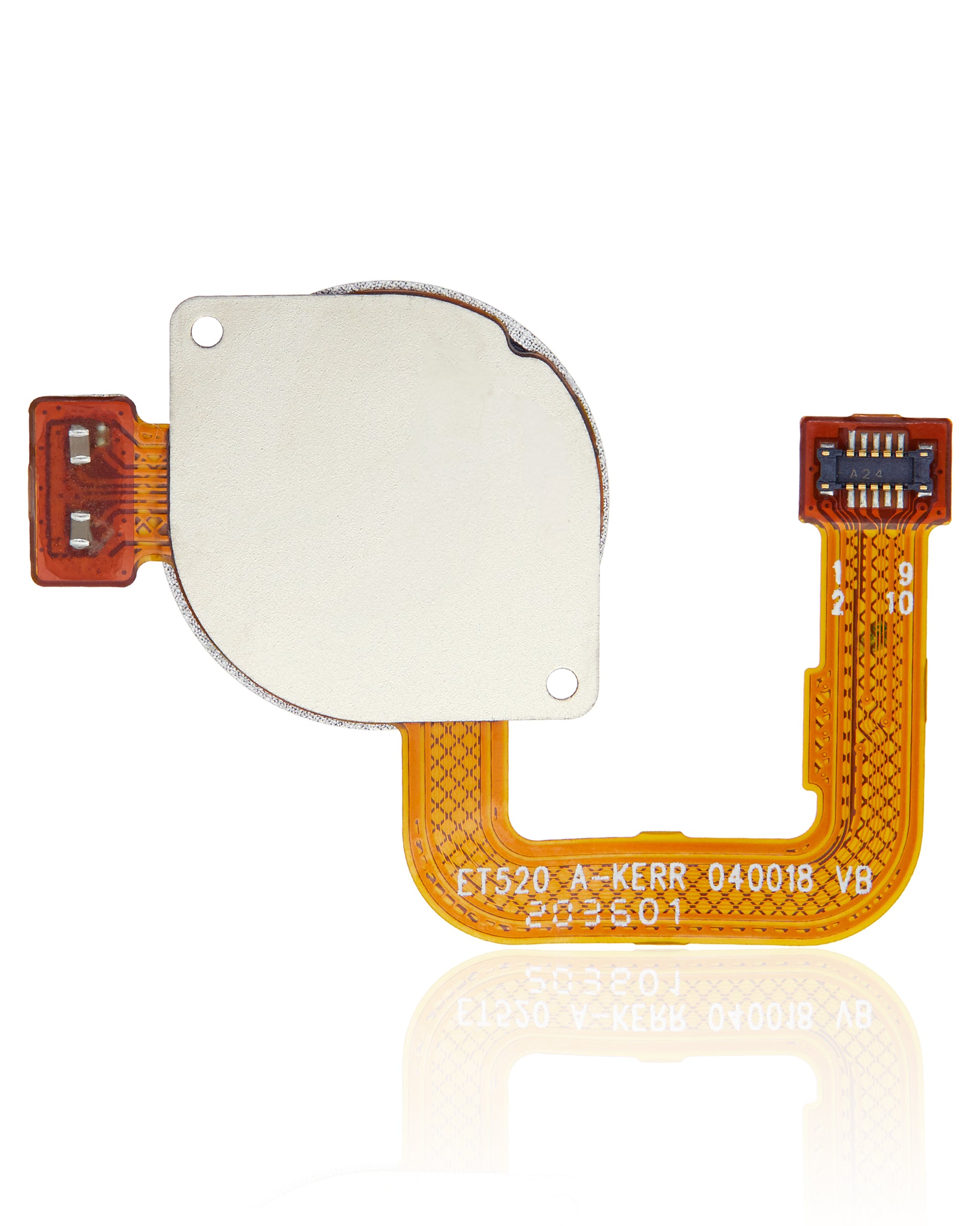 Fingerprint Reader With Flex Cable For Motorola Moto G Power (XT2041-4 / XT2041-6 / XT2041-7 / XT2041DL / 2020) (Smoke Black) | compatible mobile phone replacement part | SKU 107082028821 | product image 2
