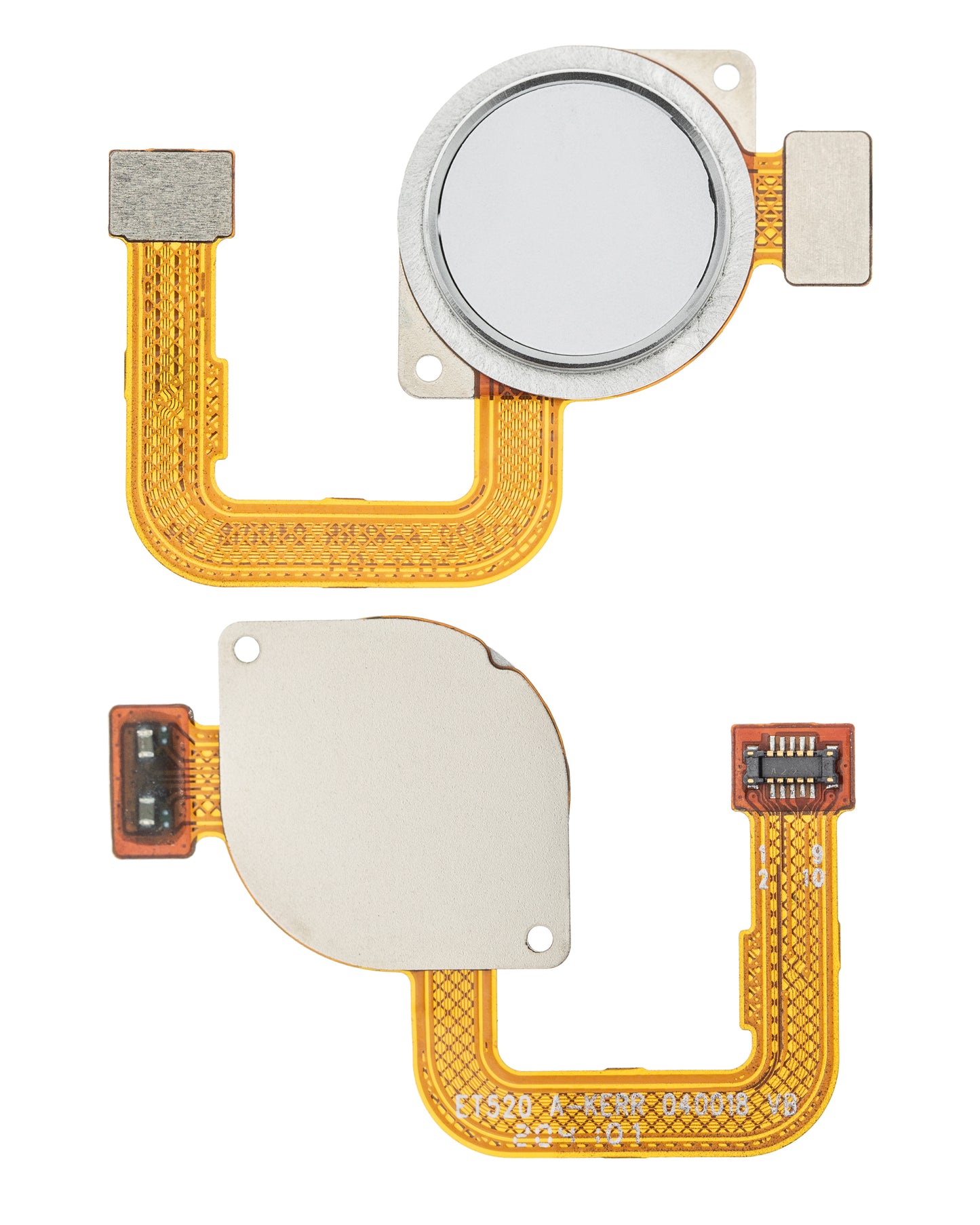 Fingerprint Reader With Flex Cable For Motorola Moto G Power (XT2041-4 / XT2041-6 / XT2041-7 / XT2041DL / 2020) / G Stylus 6.4" (XT2043 / 2020) (White | compatible mobile phone replacement part | SKU 107082028824 | product image 2