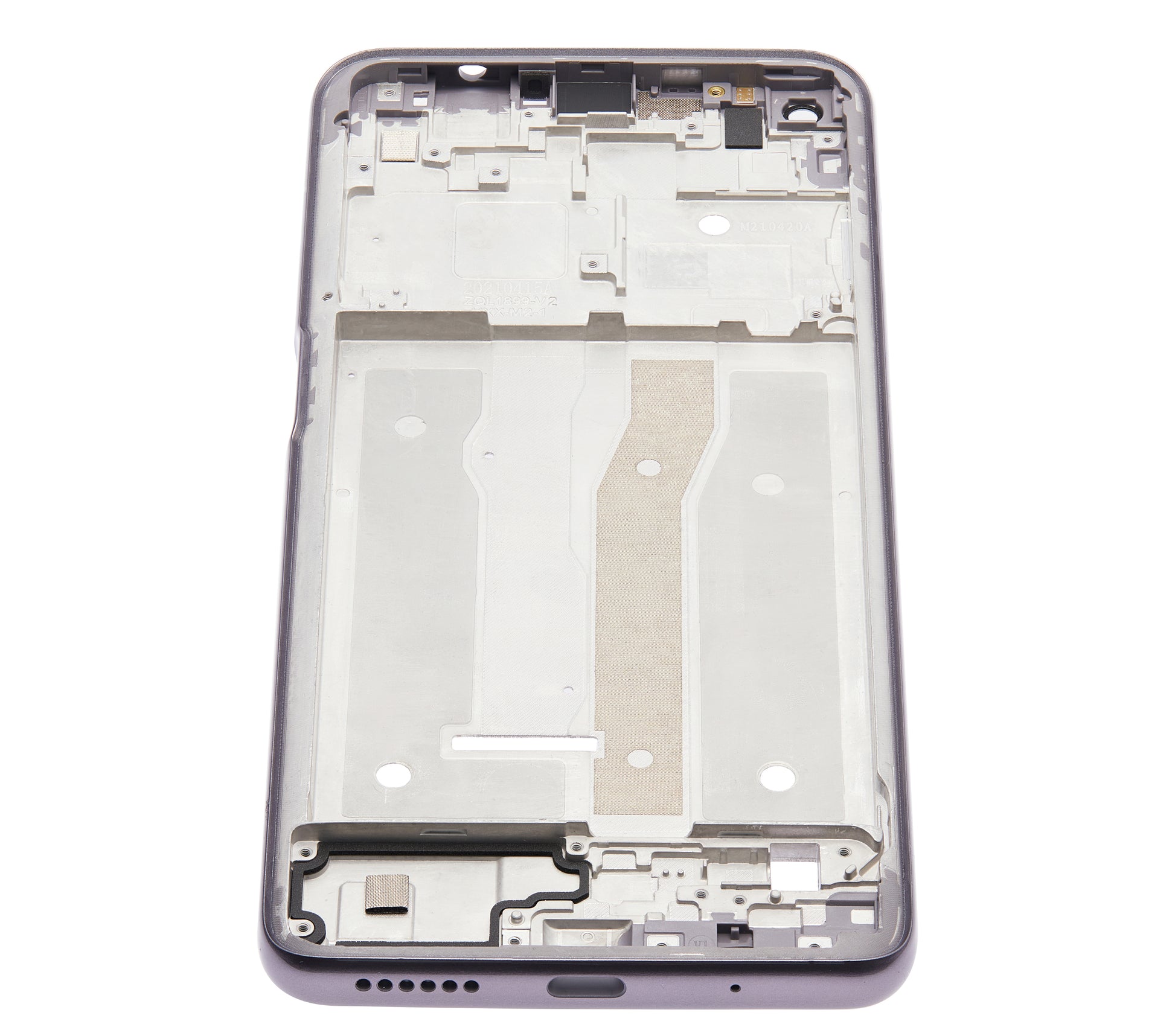 Mid-Frame Housing For Motorola Moto G Power (XT2117 / 2021) (Flash Gray) replacement part for compatible Motorola phone, SKU 107082028829, product image 3