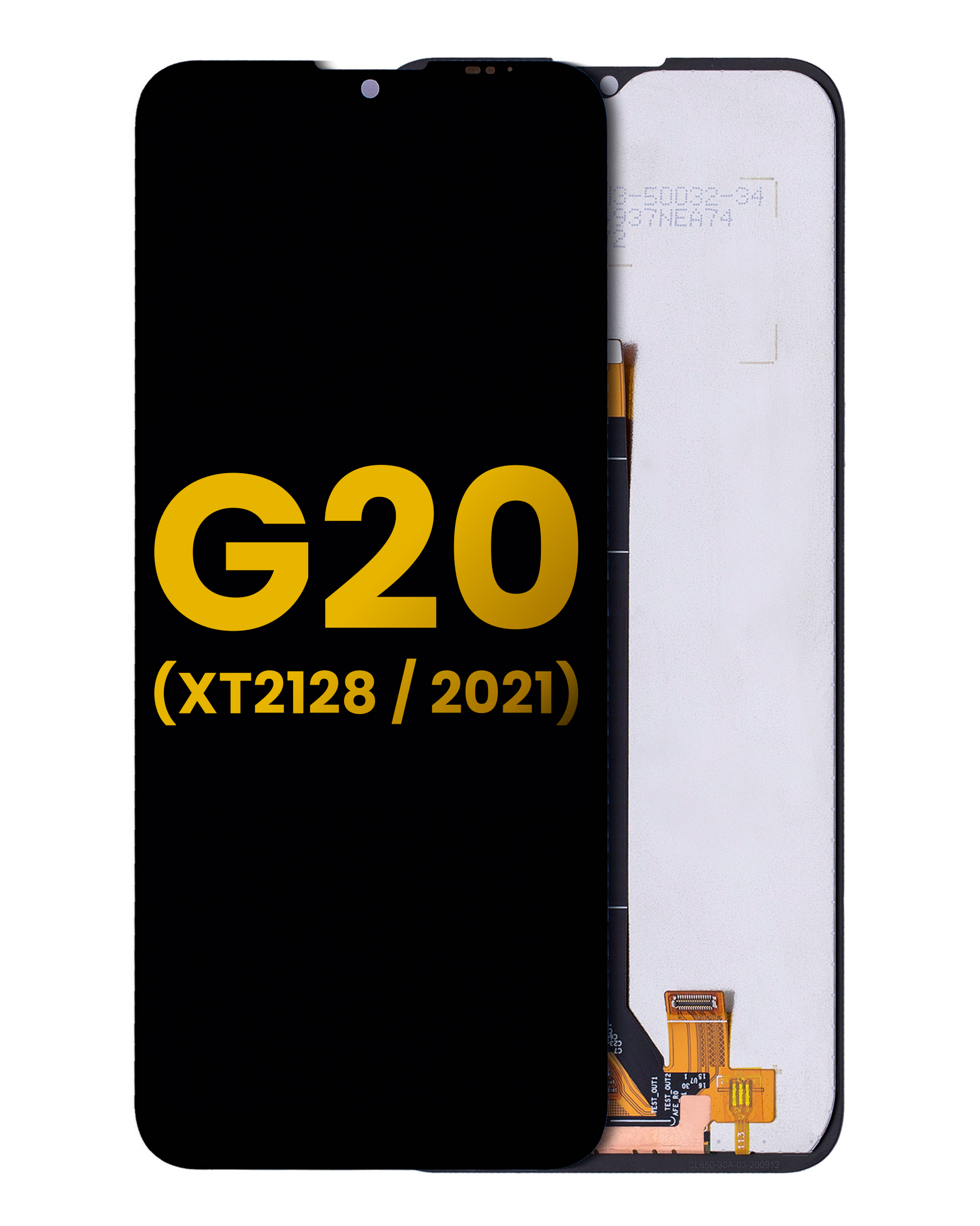 LCD Assembly Without Frame For Motorola Moto G20 (XT2128 / 2021) (Refurbished) (All Colors) replacement part for compatible Motorola phone, SKU 107082028902, product image 1
