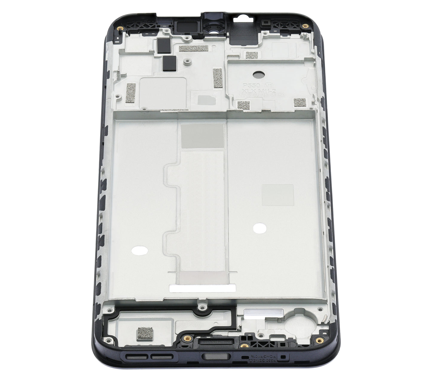 Mid-Frame Housing For Motorola Moto G30 (XT2129 / 2021) (Phantom Black) replacement part for compatible Motorola phone, SKU 107082028904, product image 2