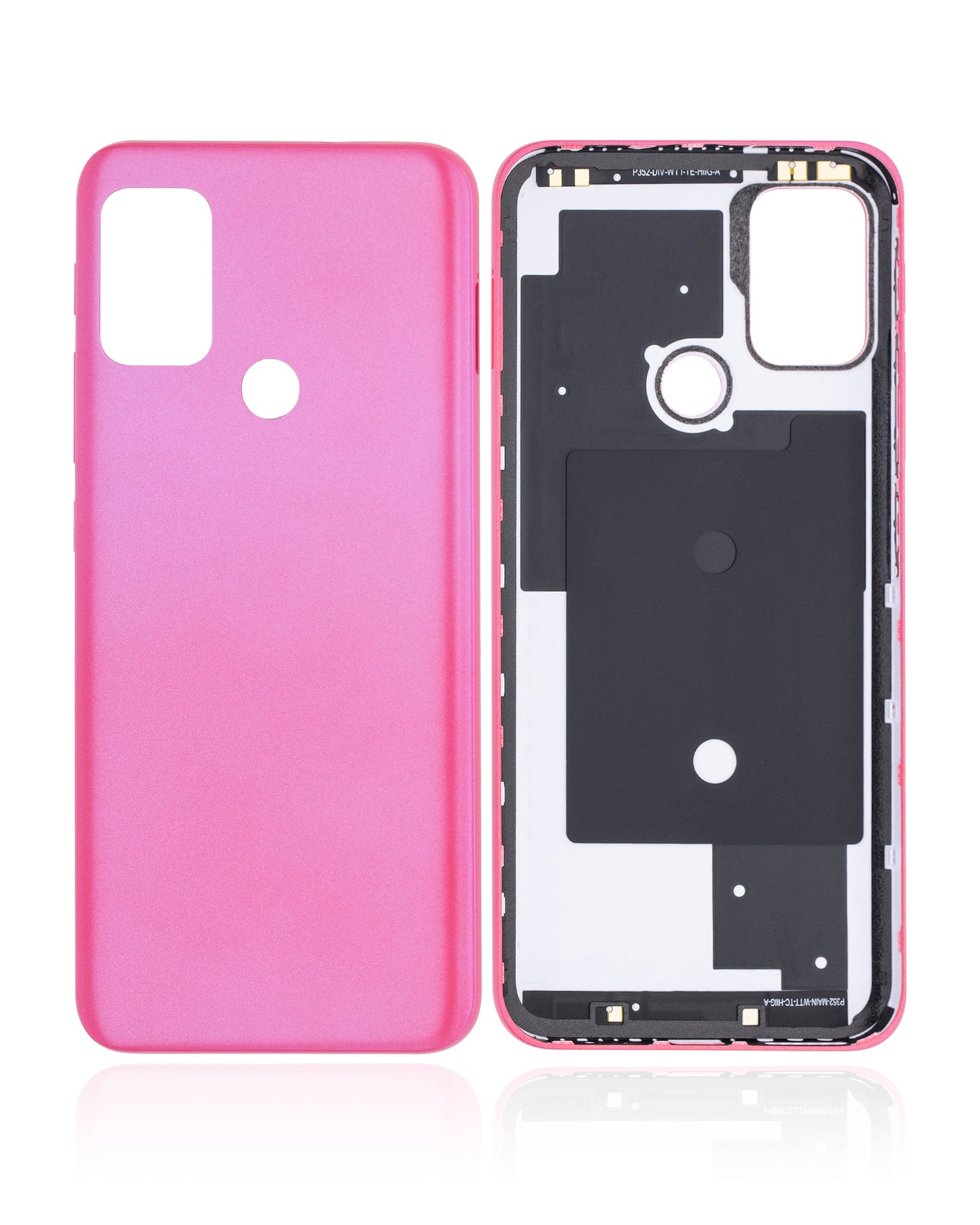 Back cover Glass For Motorola Moto G20 (XT2128 / 2021) (Flamingo Pink) replacement part for compatible Motorola phone, SKU 107082028924, product image 6