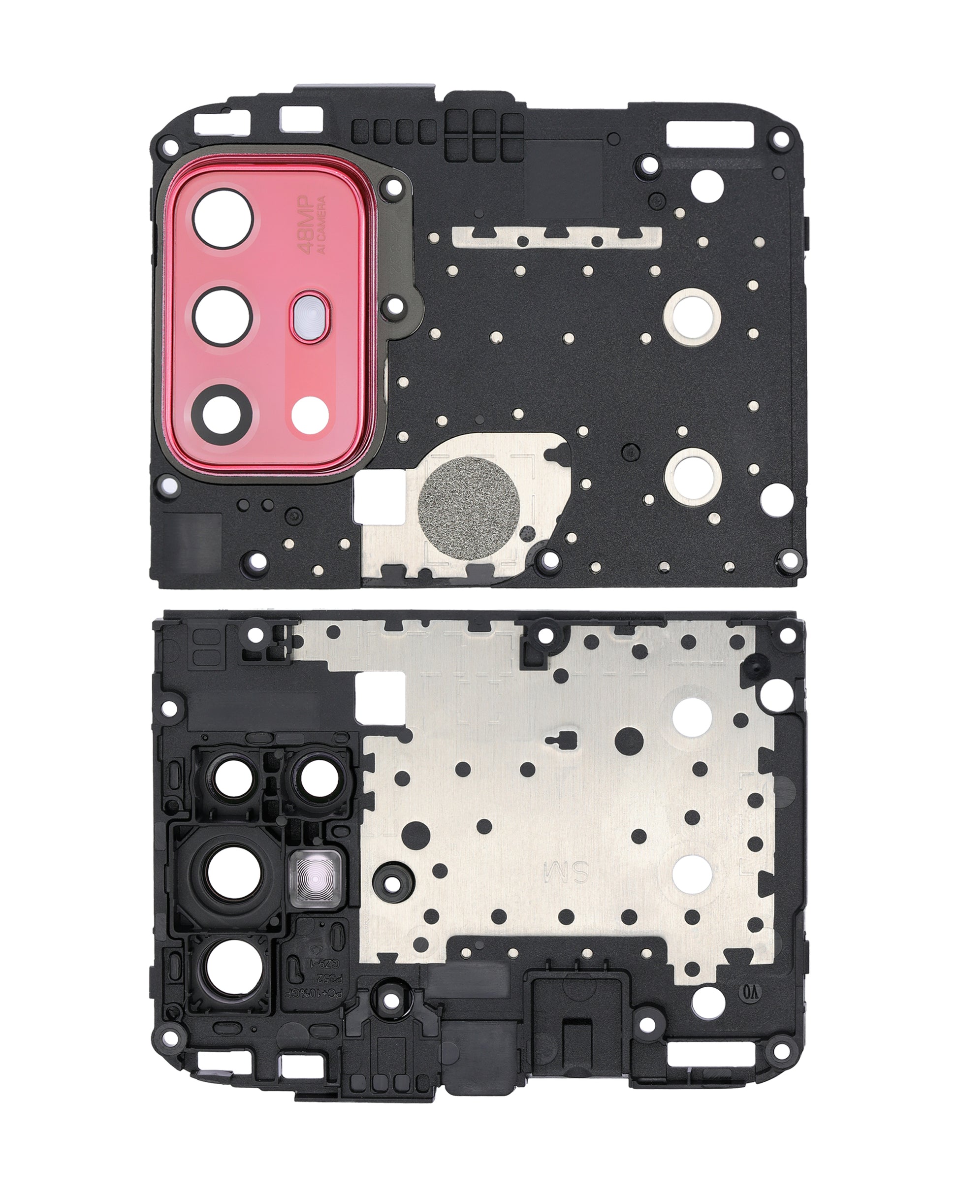 Back Camera Lens With Bracket For Motorola Moto G20 (XT2128 / 2021) (Flamingo Pink) replacement part for compatible Motorola phone, SKU 107082028928, product image 2