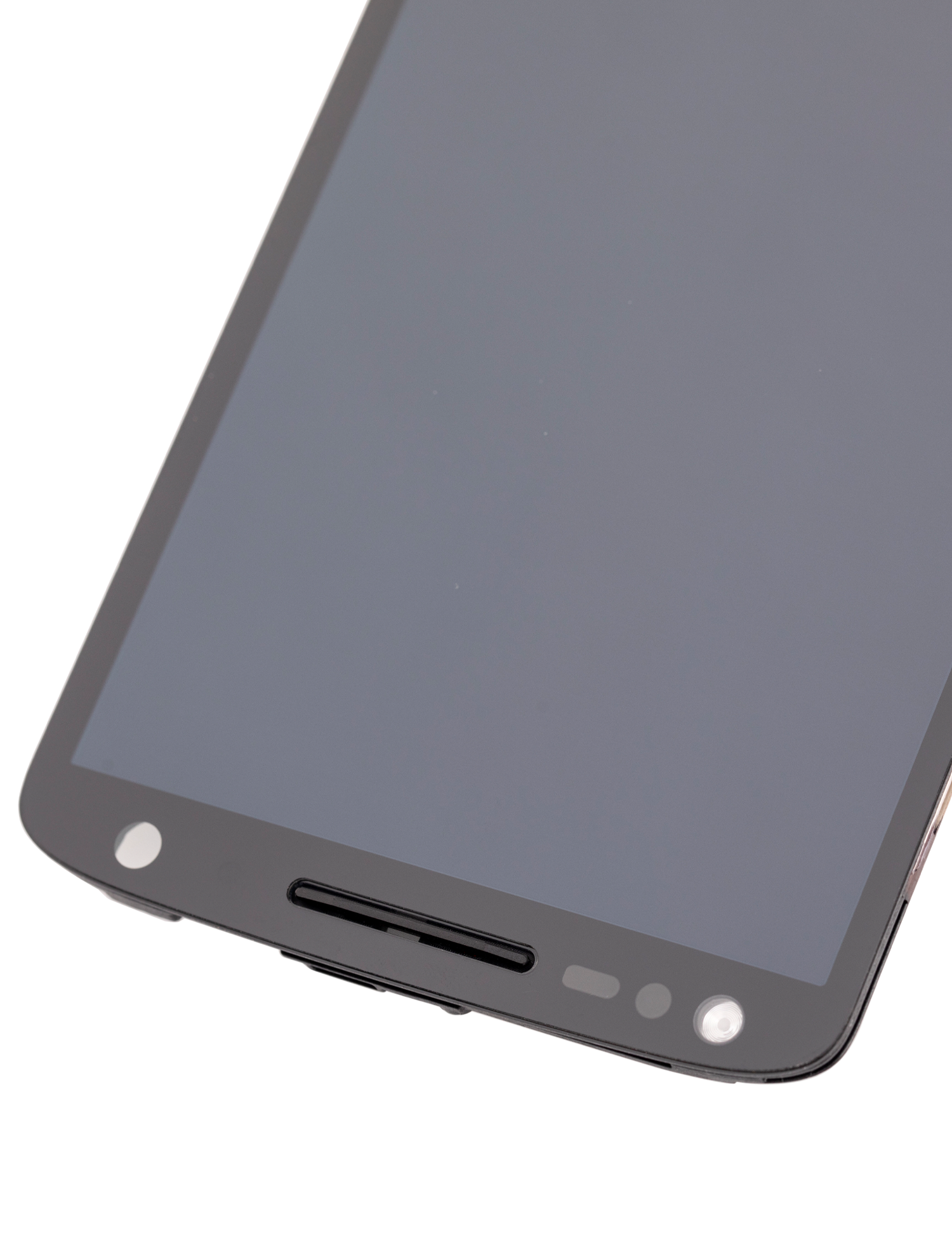 LCD Assembly With Frame for Motorola Droid Turbo 2 (XT1585 / 2015) Refurbished Black - replacement component detail view, SKU 107082030502, image 9