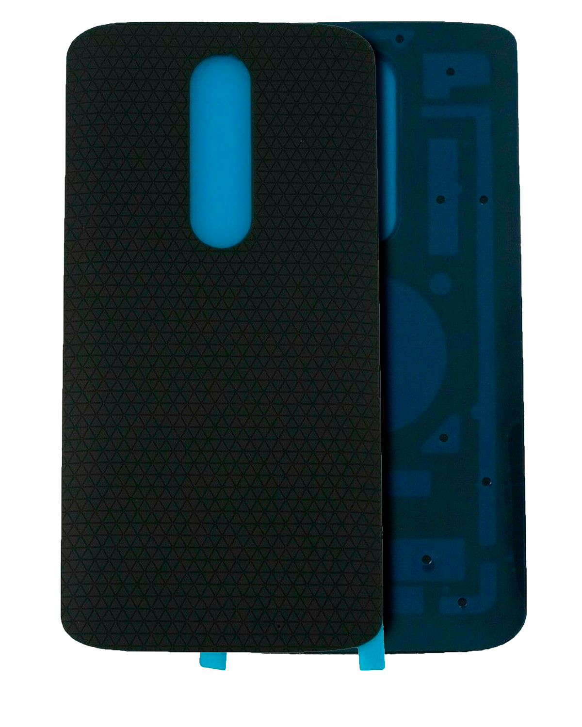 Back Cover for Motorola Droid Turbo 2 (XT1585 / 2015) Used OEM Pull Grade A - replacement component front view, SKU 107082030537, image 1
