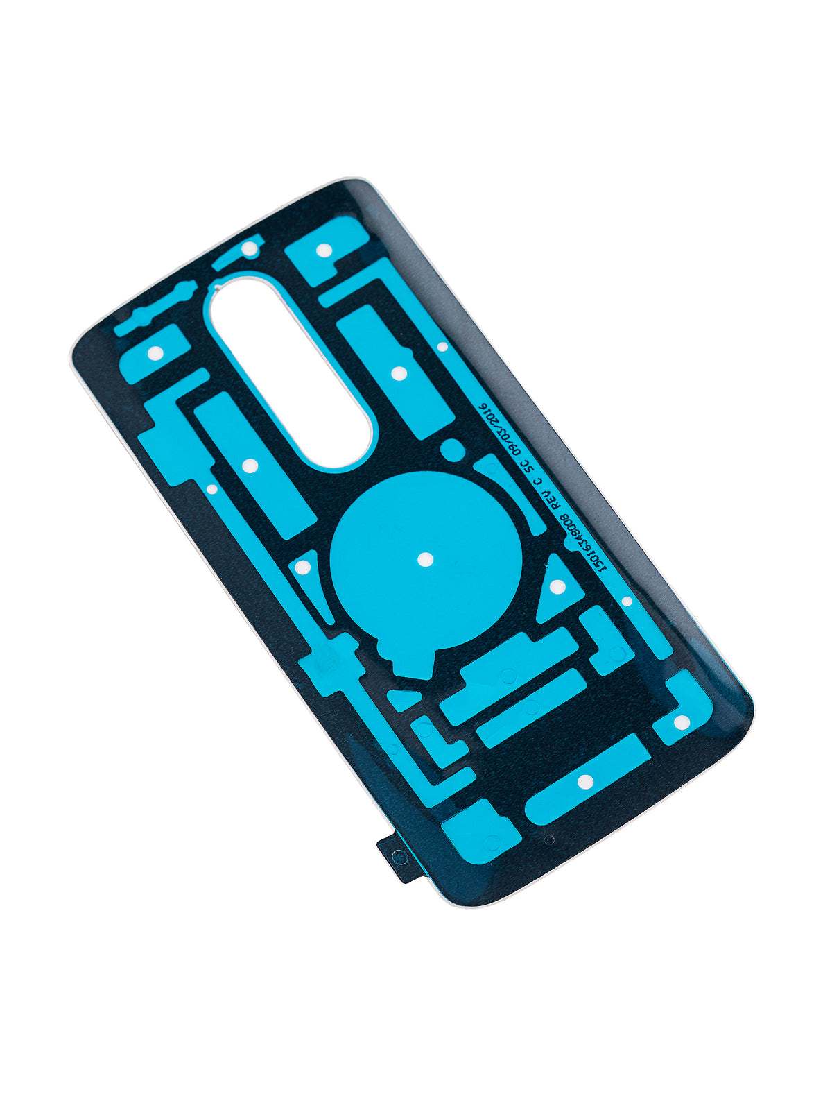 Back Cover for Motorola Droid Turbo 2 (XT1585 / 2015) White - phone replacement part close-up, SKU 107082030538, image 3