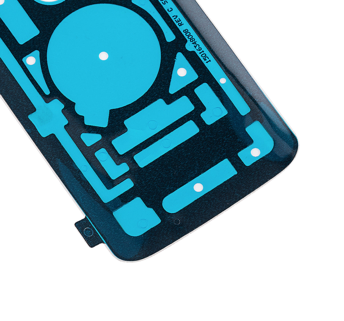Back Cover for Motorola Droid Turbo 2 (XT1585 / 2015) White - repair component detail angle, SKU 107082030538, image 4